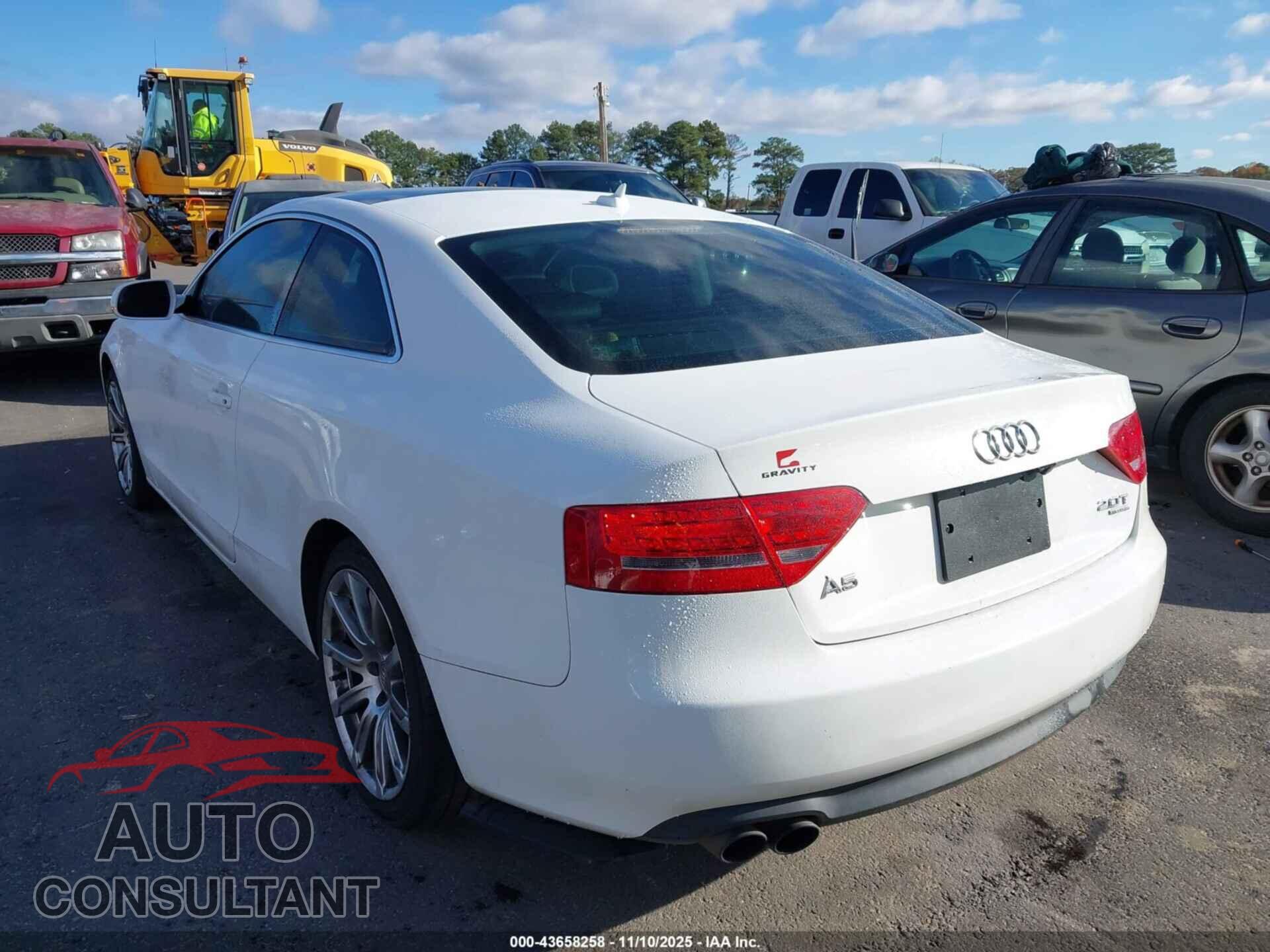 AUDI A5 2011 - WAULFAFR1BA022543
