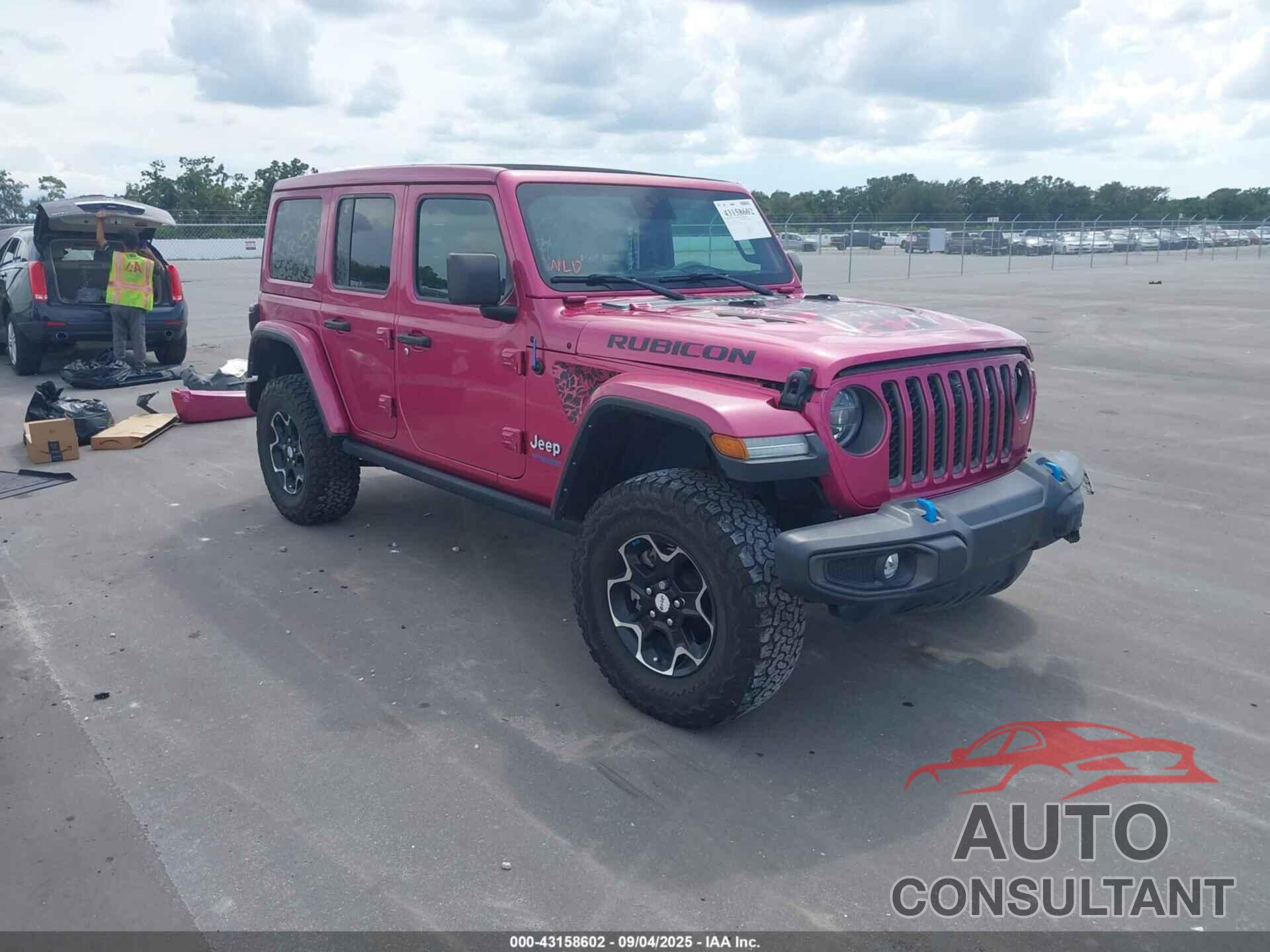 JEEP WRANGLER 4XE 2022 - 1C4JJXR66NW124506