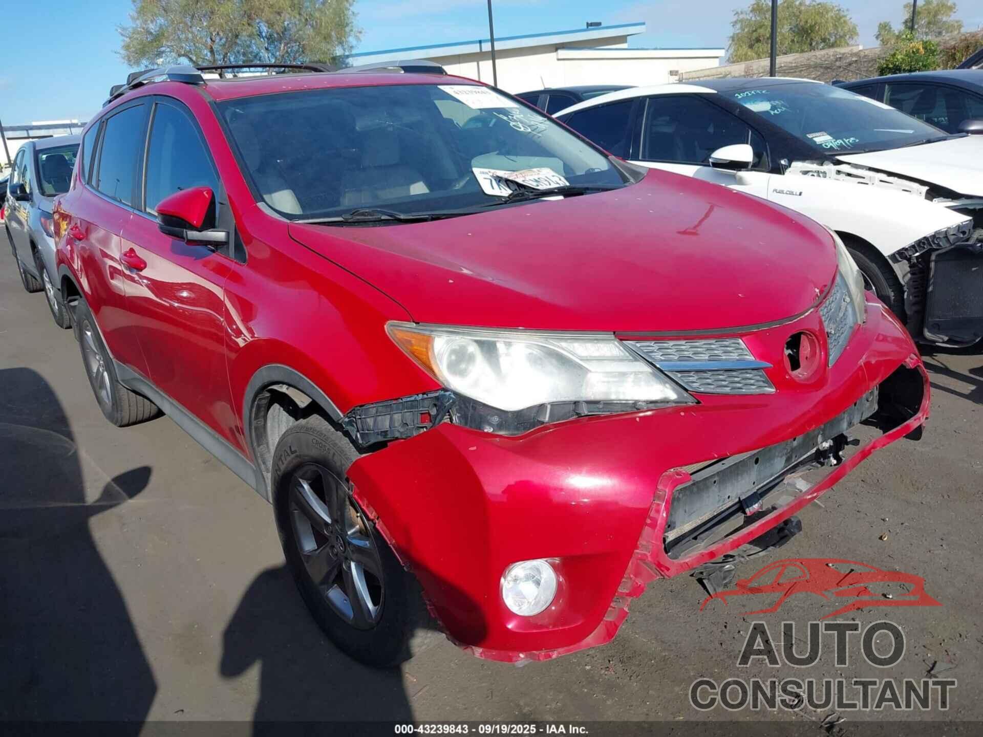 TOYOTA RAV4 2015 - 2T3WFREV1FW151161