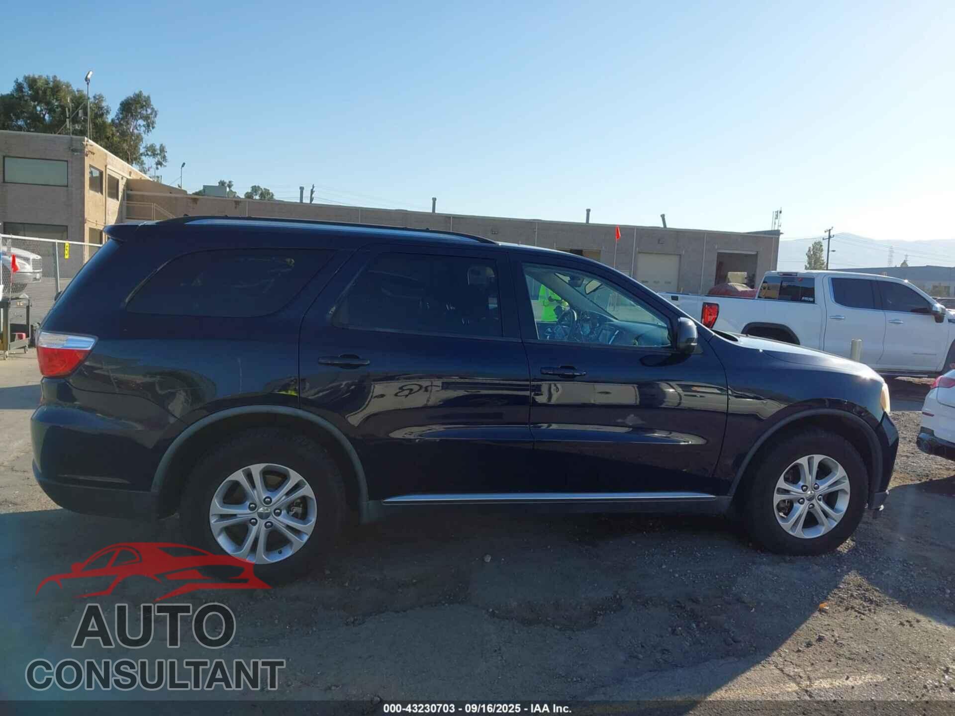 DODGE DURANGO 2012 - 1C4RDJAG5CC195741