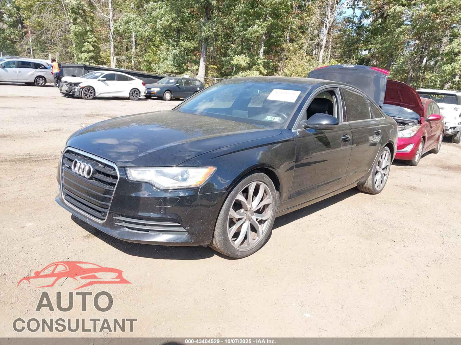 AUDI A6 2013 - WAUGFAFC4DN112438