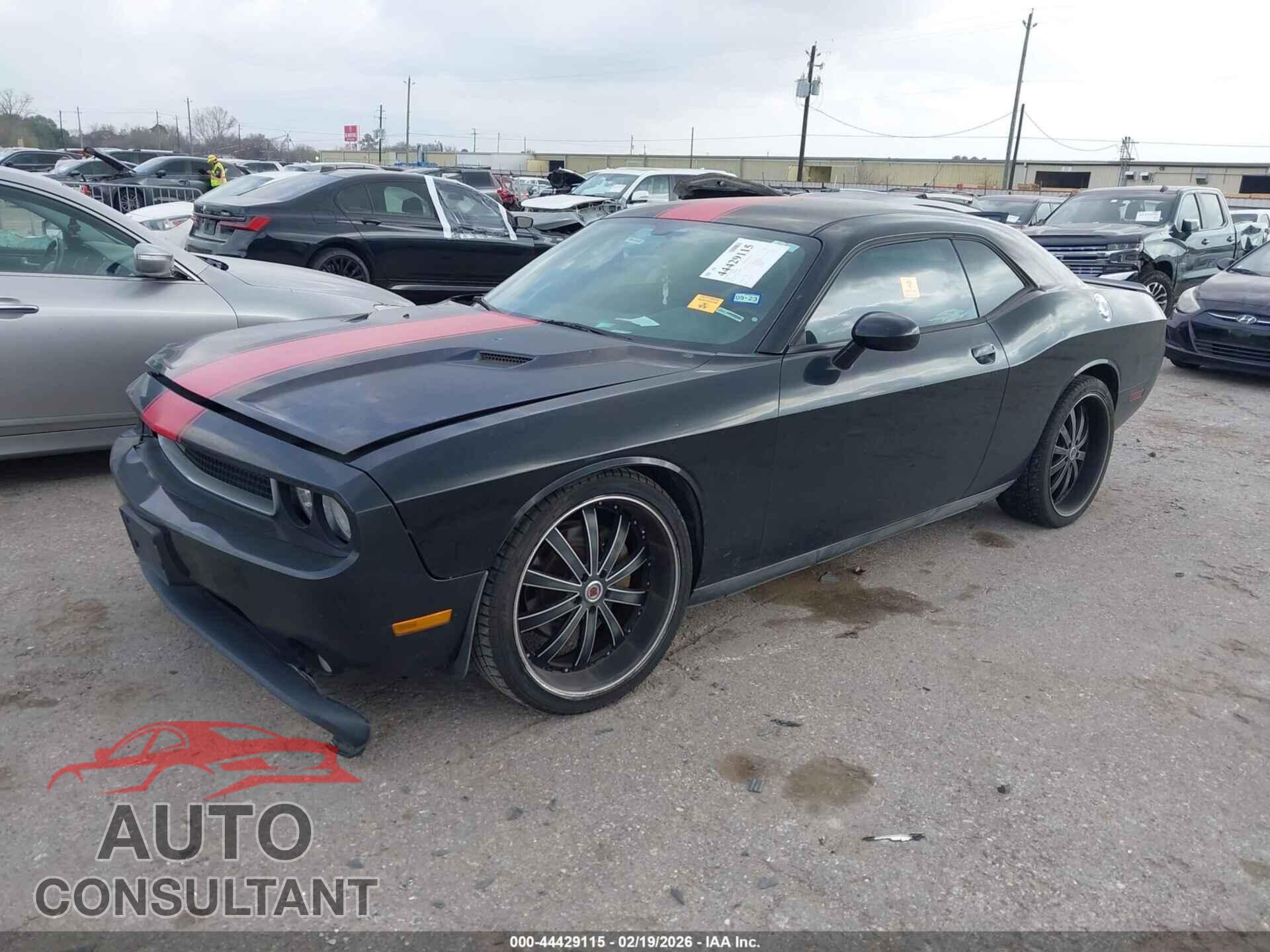 DODGE CHALLENGER 2012 - 2C3CDYAG9CH268433
