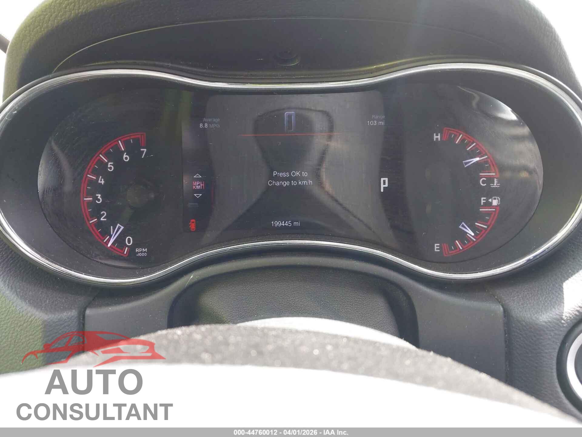 DODGE DURANGO 2015 - 1C4SDJET7FC818497
