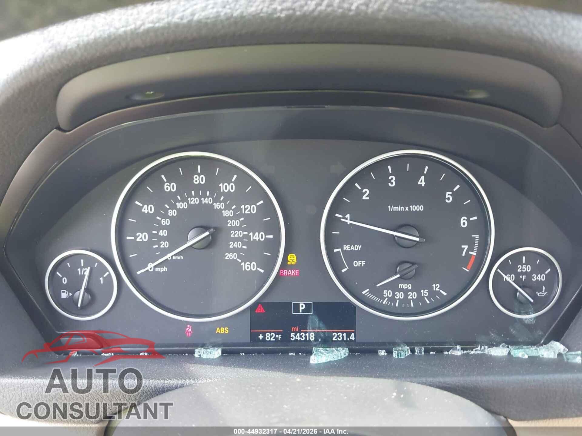 BMW 320I 2014 - WBA3B1C59EPV79263