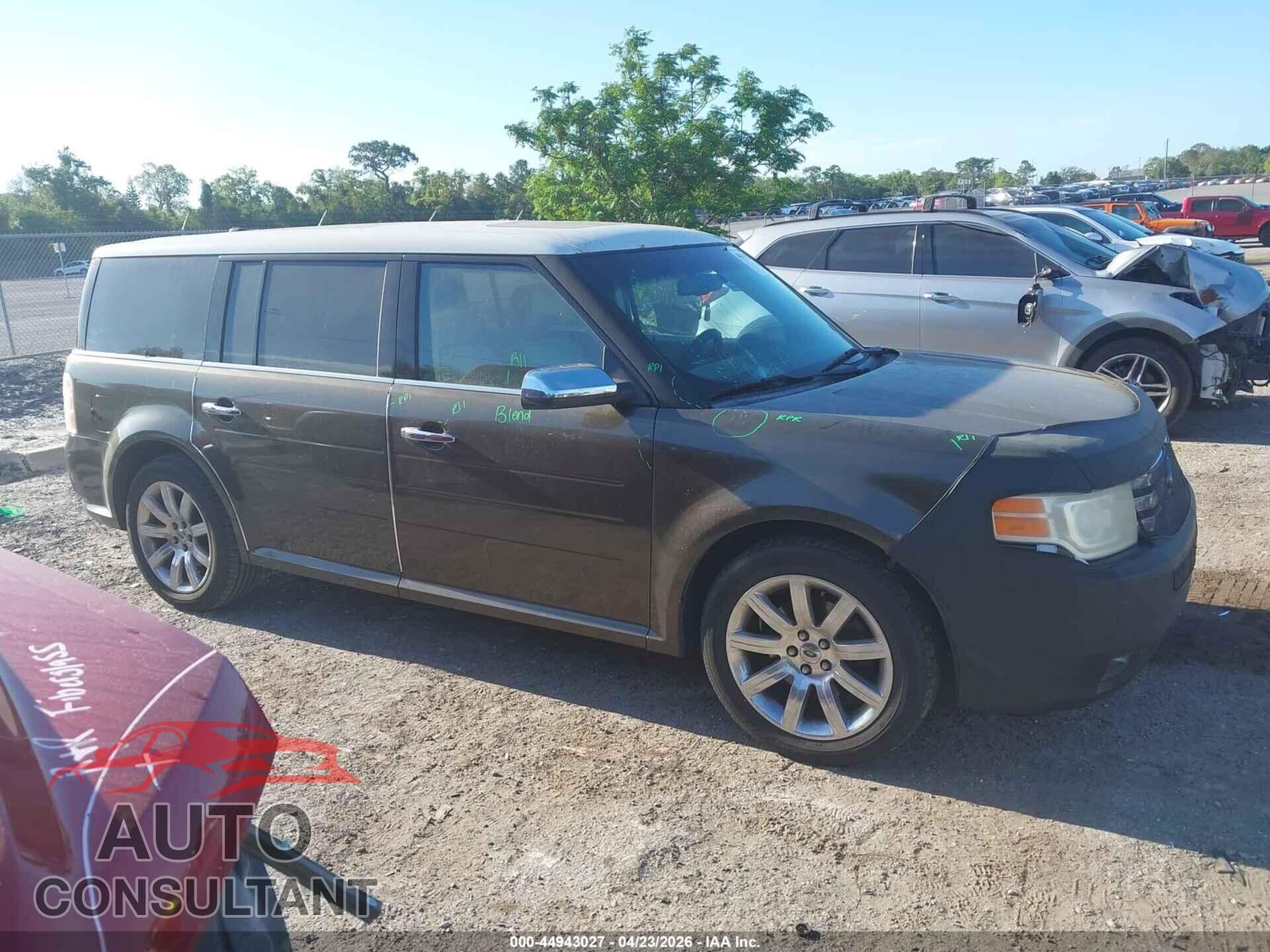 FORD FLEX 2011 - 2FMGK5DC0BBD10771