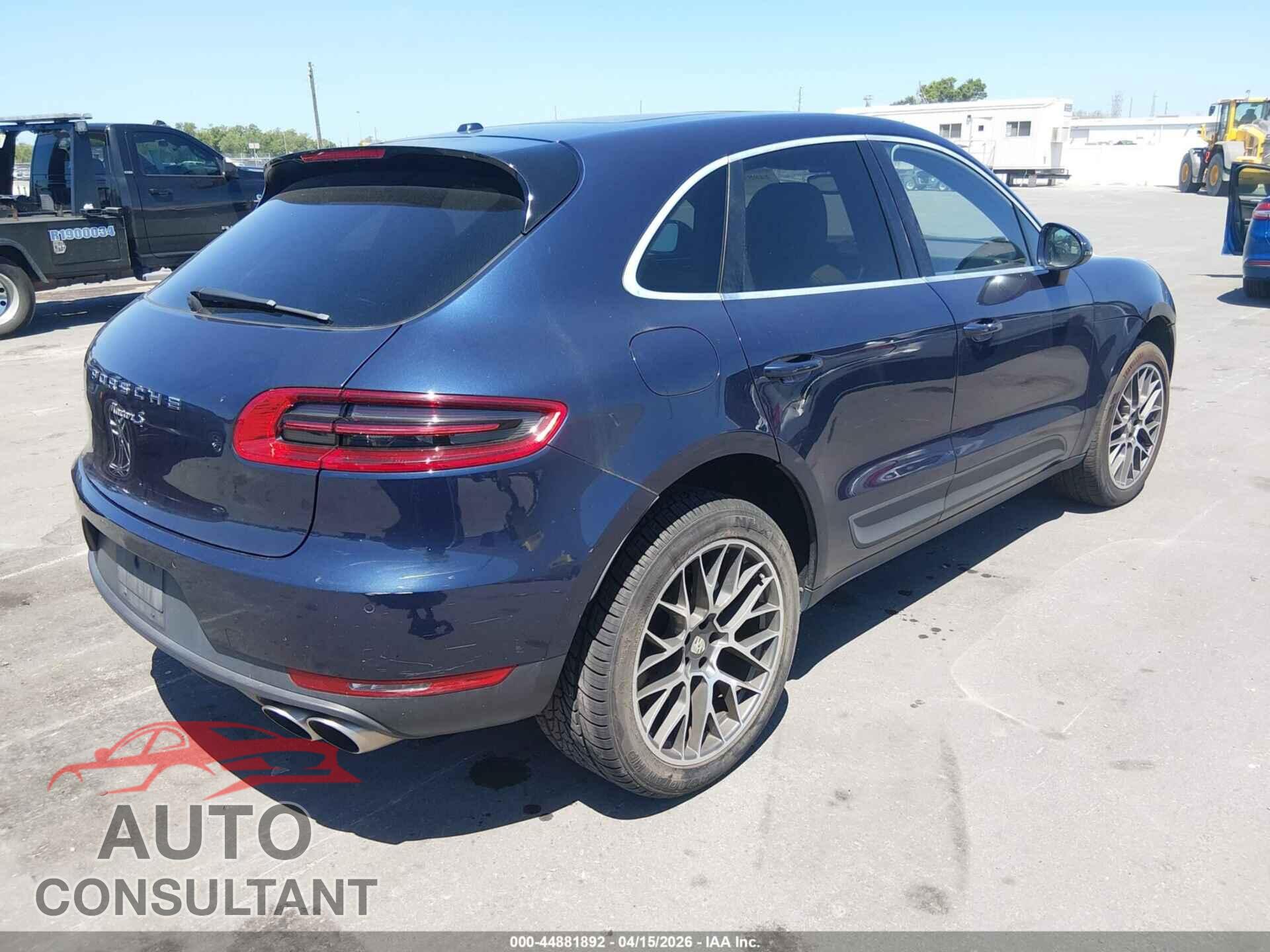 PORSCHE MACAN 2016 - WP1AB2A50GLB55563