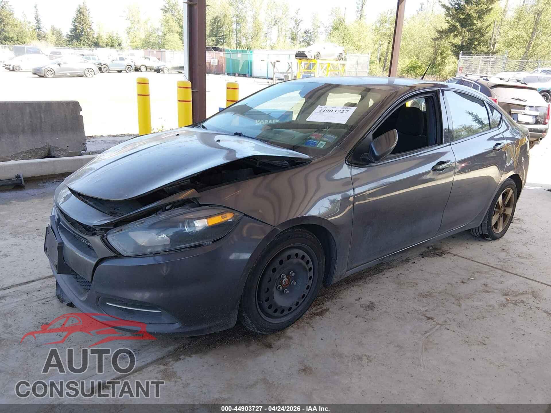 DODGE DART 2016 - 1C3CDFBB0GD563527