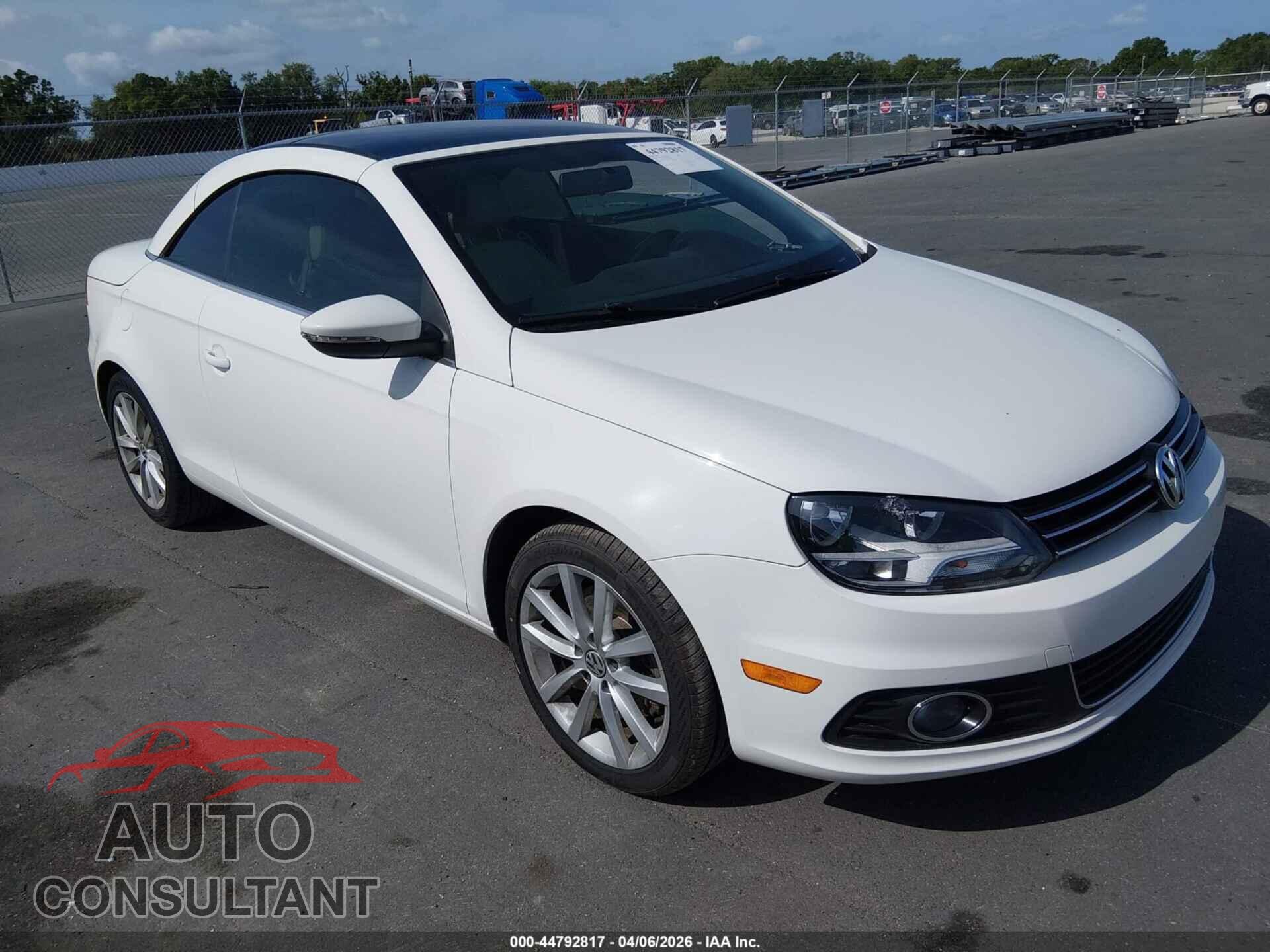 VOLKSWAGEN EOS 2014 - WVWBW8AH3EV000658