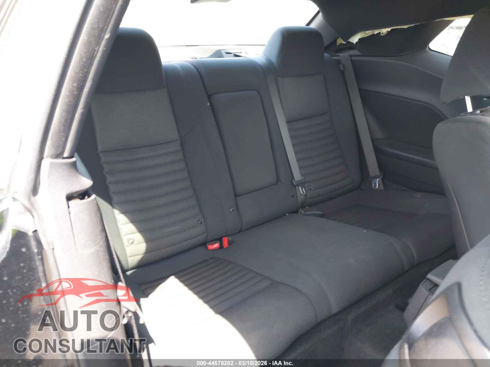 DODGE CHALLENGER 2012 - 2C3CDYAG0CH232243