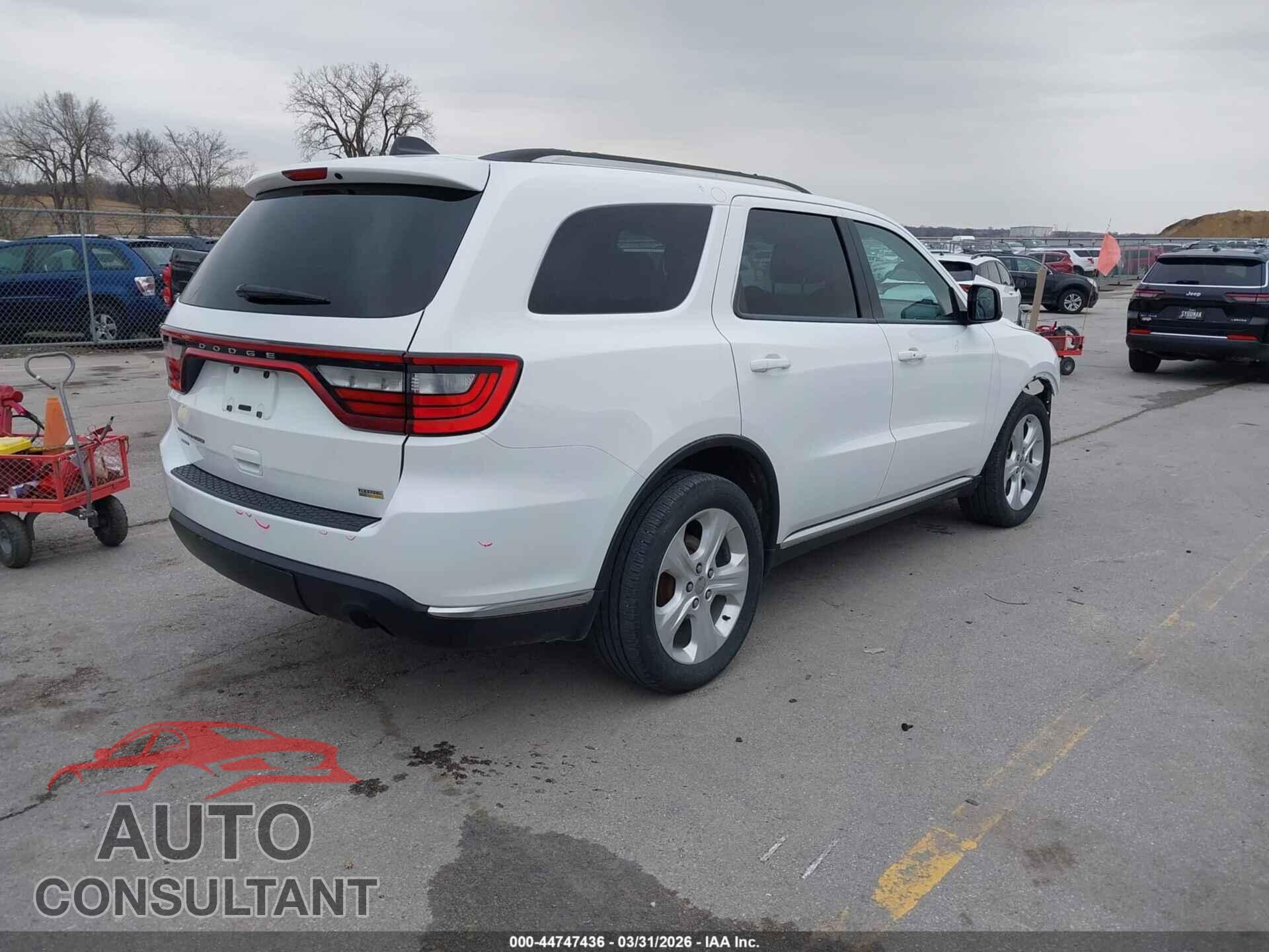 DODGE DURANGO 2015 - 1C4RDJAG6FC843169