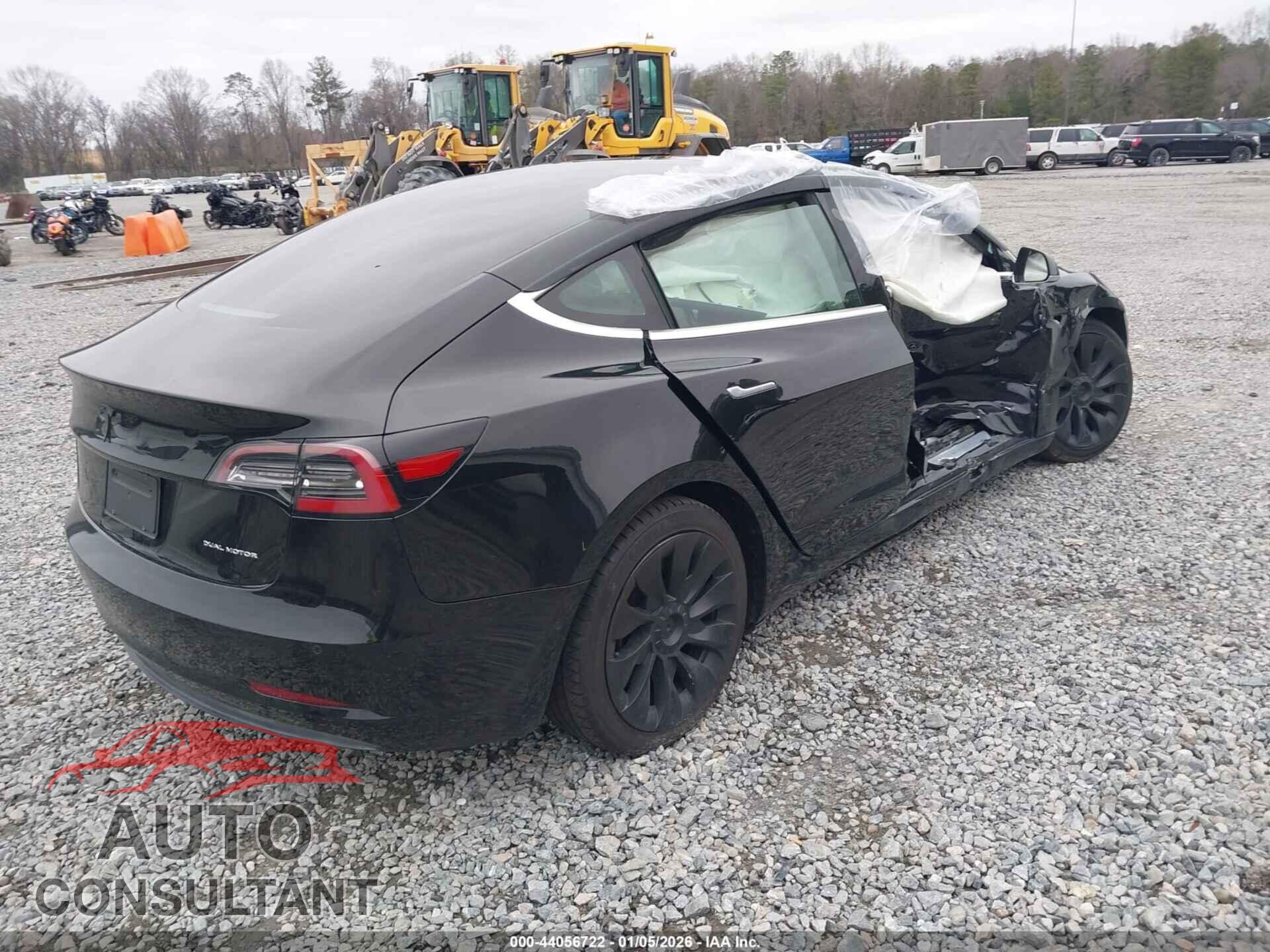 TESLA MODEL 3 2019 - 5YJ3E1EB4KF385100