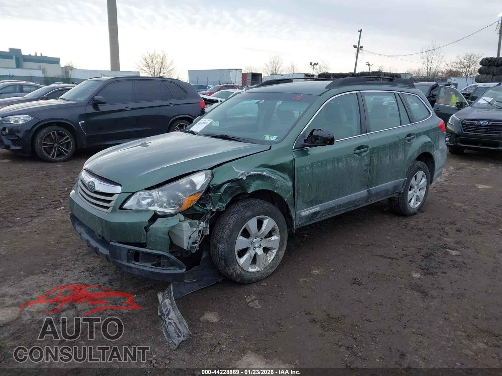 SUBARU OUTBACK 2012 - 4S4BRCAC5C3203036