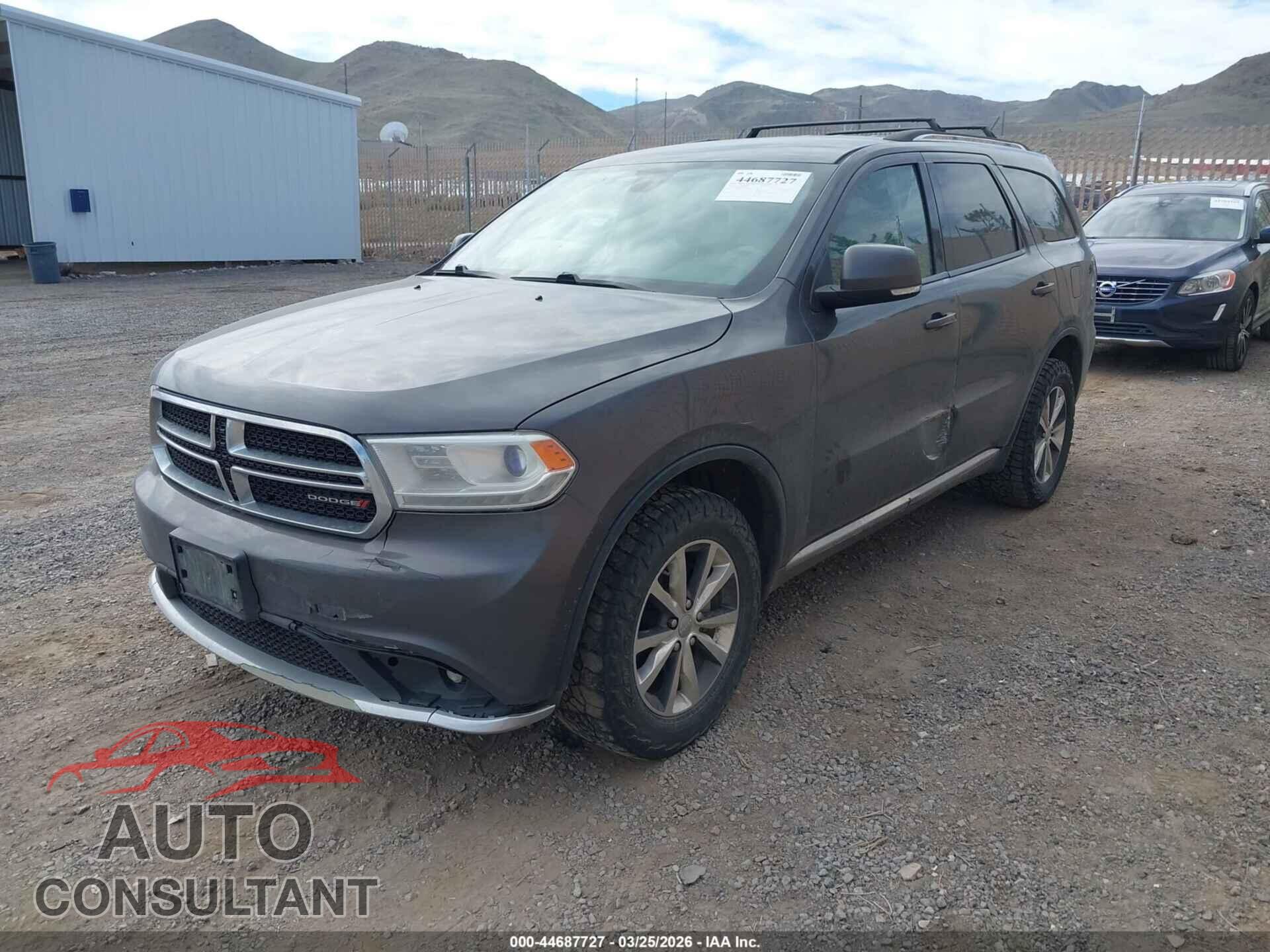 DODGE DURANGO 2016 - 1C4RDJDG2GC433319