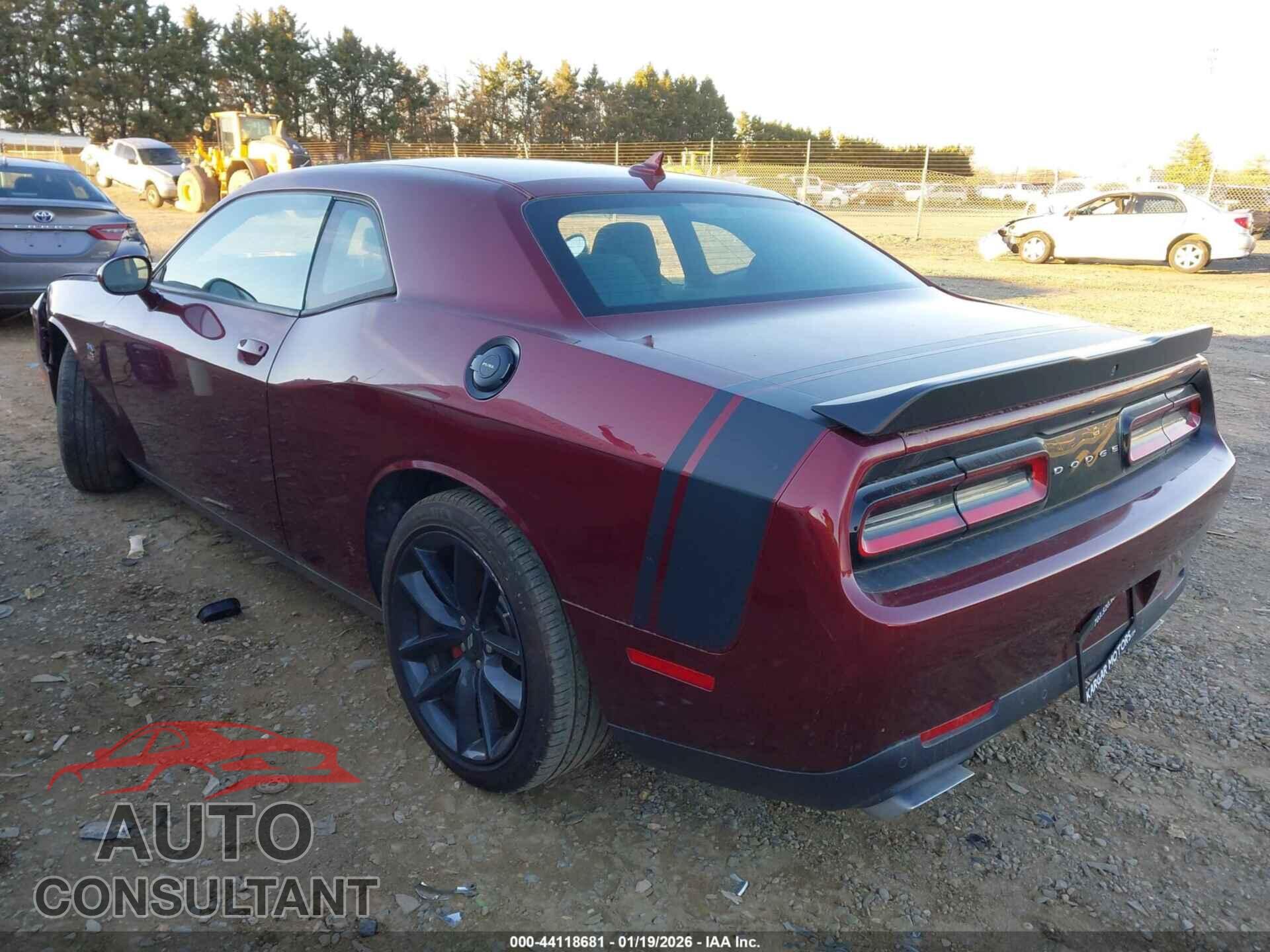 DODGE CHALLENGER 2019 - 2C3CDZFJ3KH741154