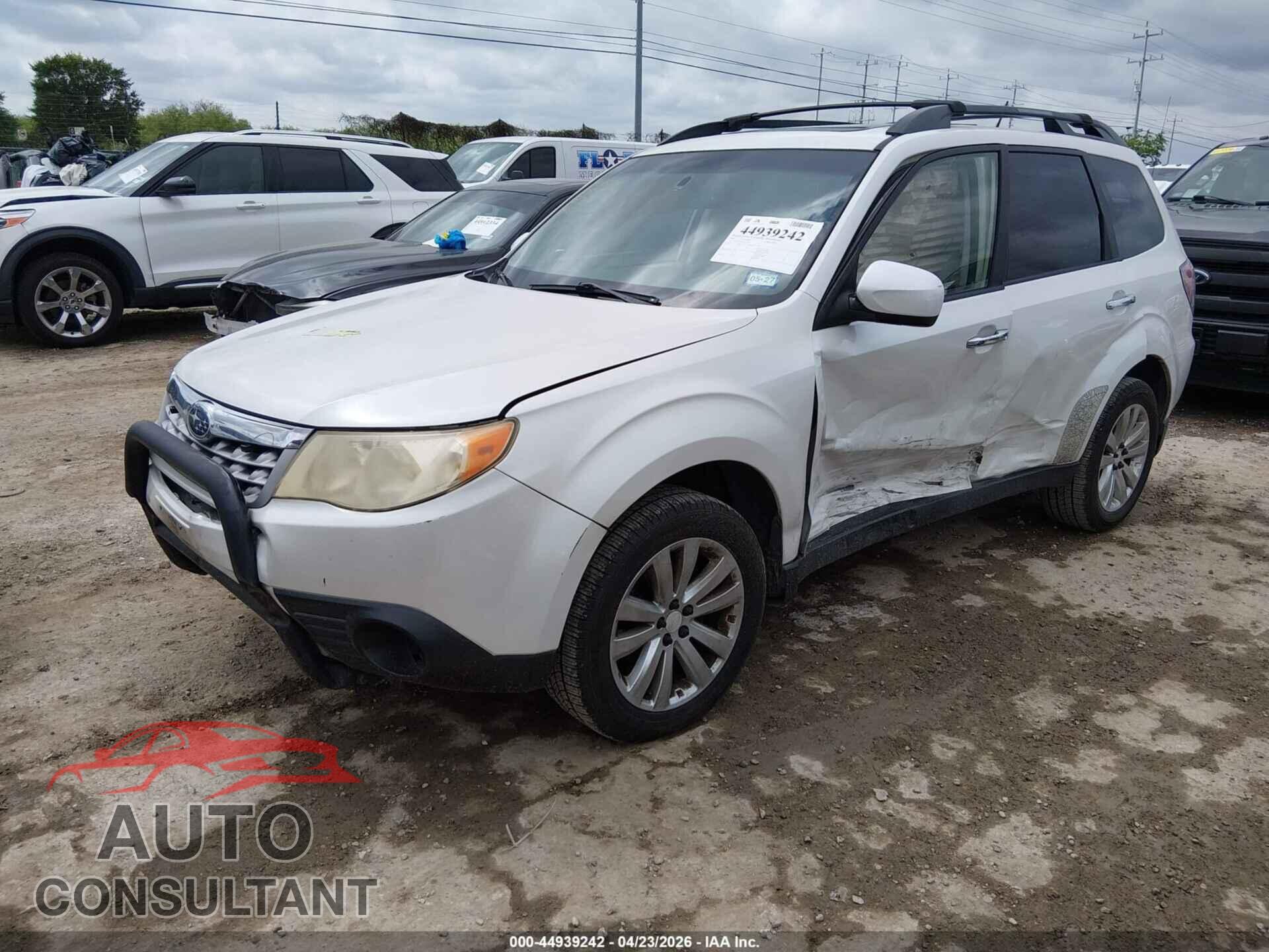 SUBARU FORESTER 2012 - JF2SHBDC8CH441643