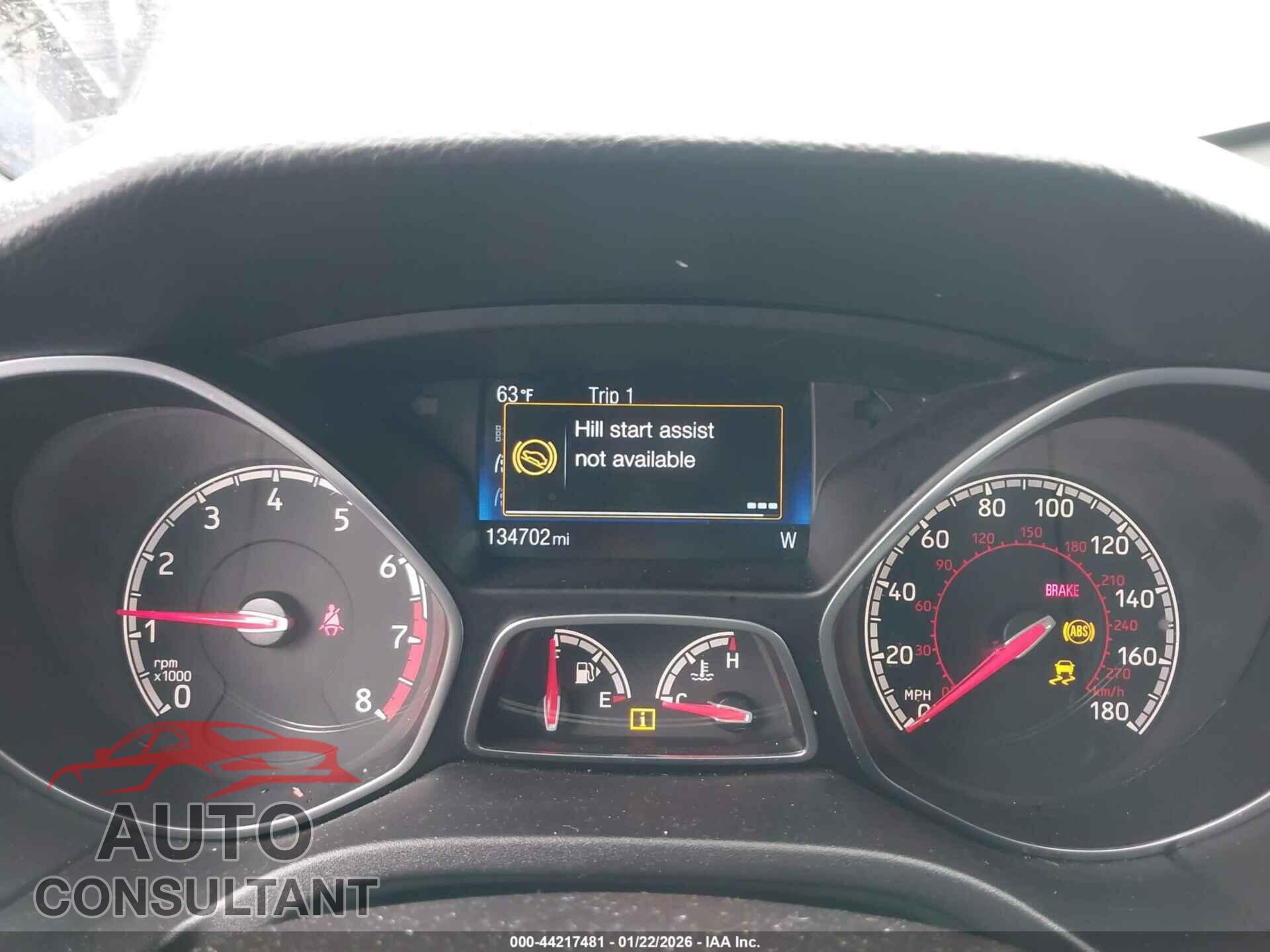 FORD FOCUS ST 2015 - 1FADP3L94FL348745