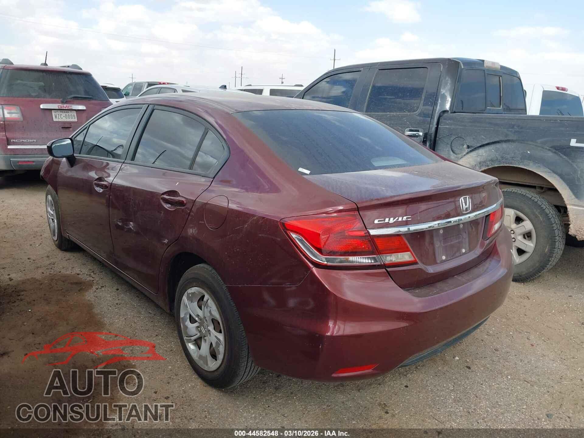 HONDA CIVIC 2014 - 2HGFB2F54EH513386