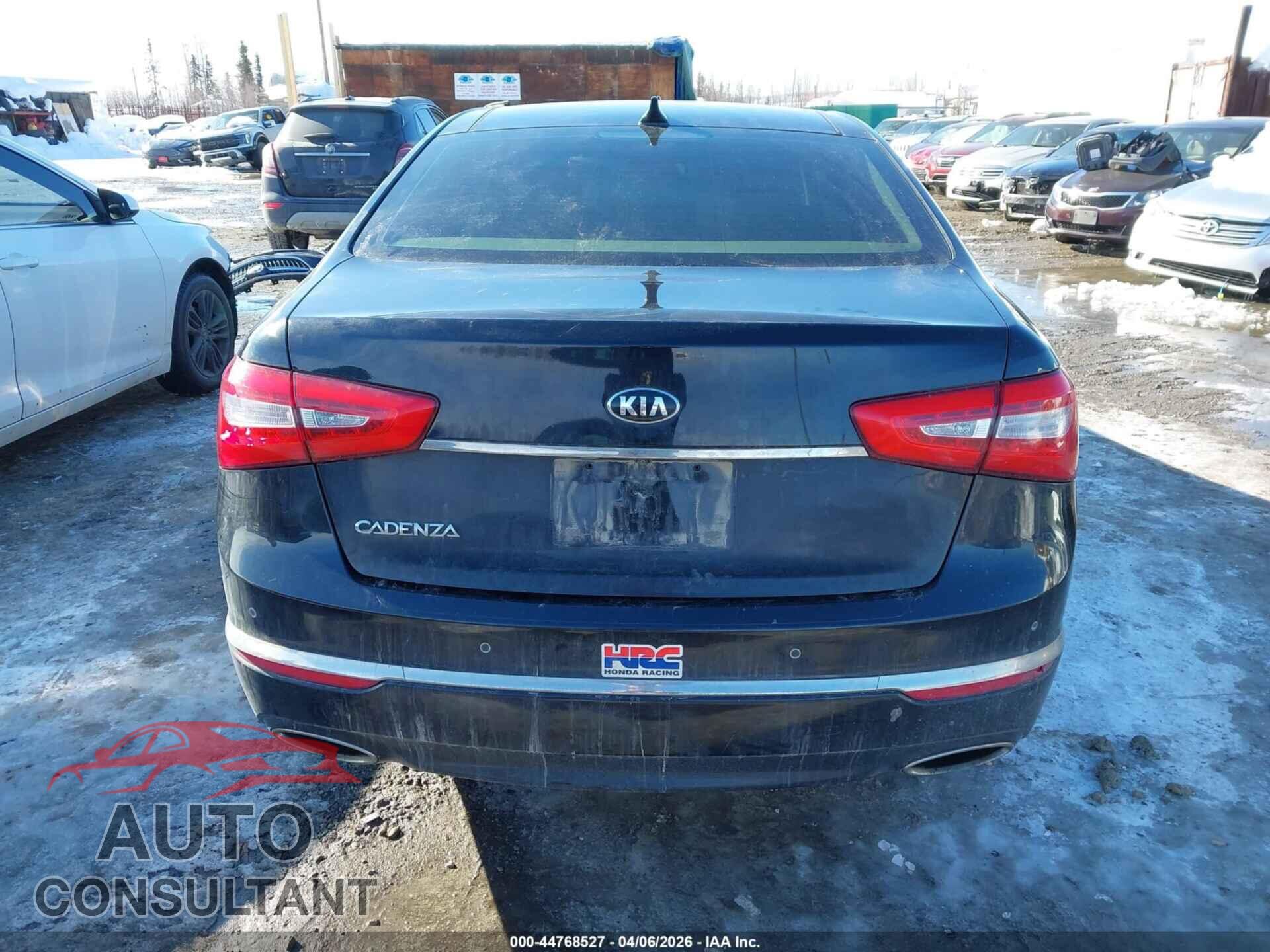 KIA CADENZA 2014 - KNALN4D73E5146266