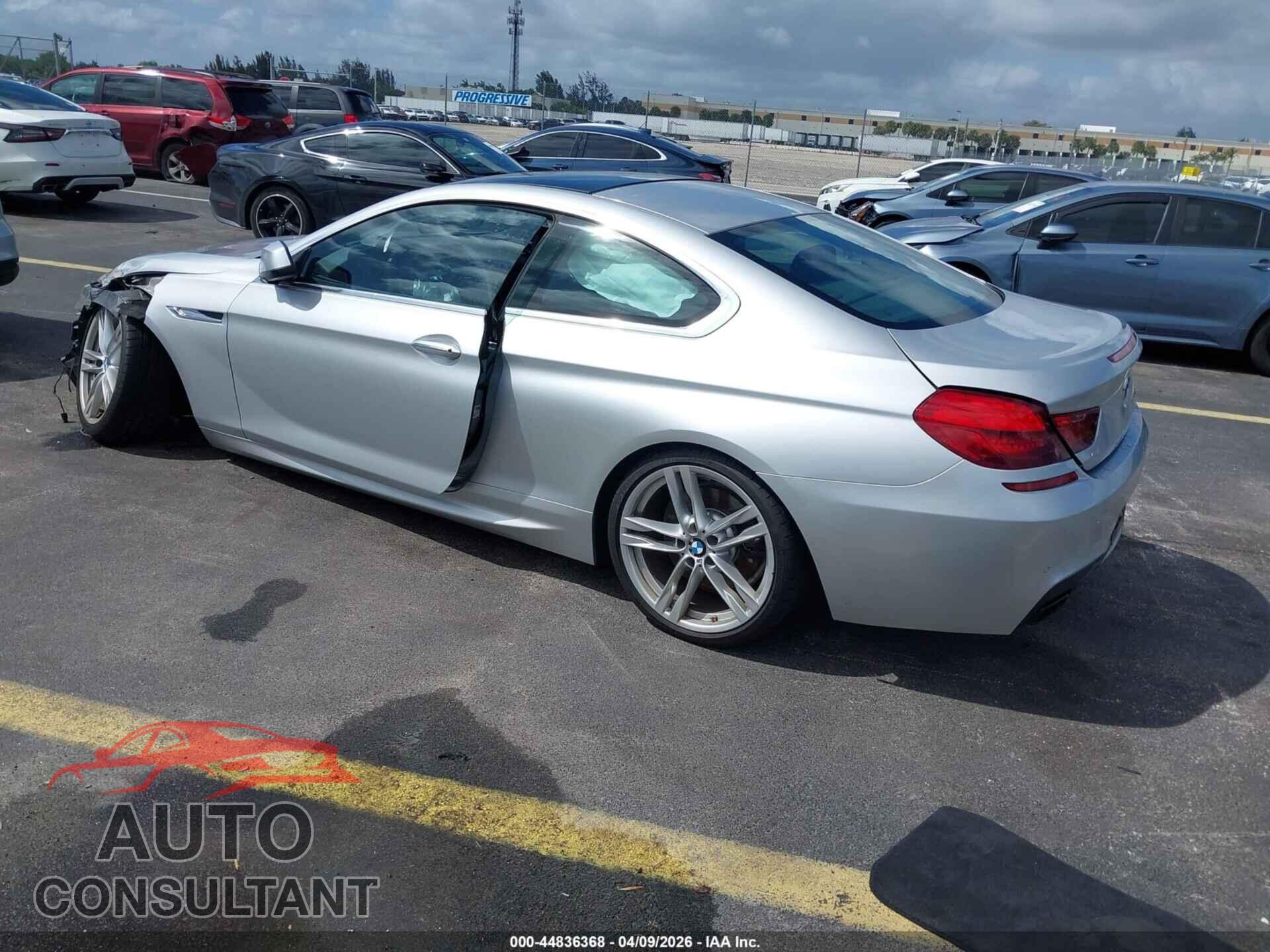 BMW 650I 2012 - WBALX3C59CDV77475