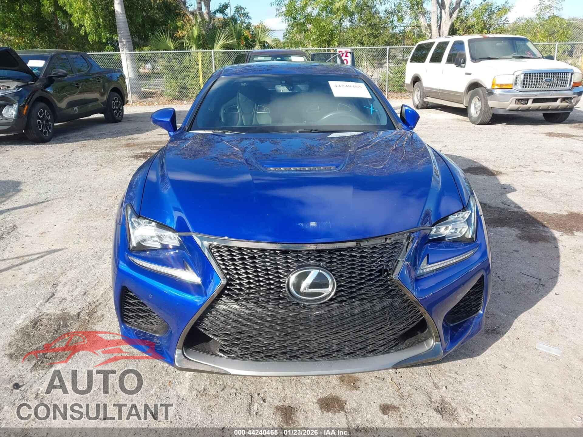 LEXUS RC F 2015 - JTHHP5BC6F5004194