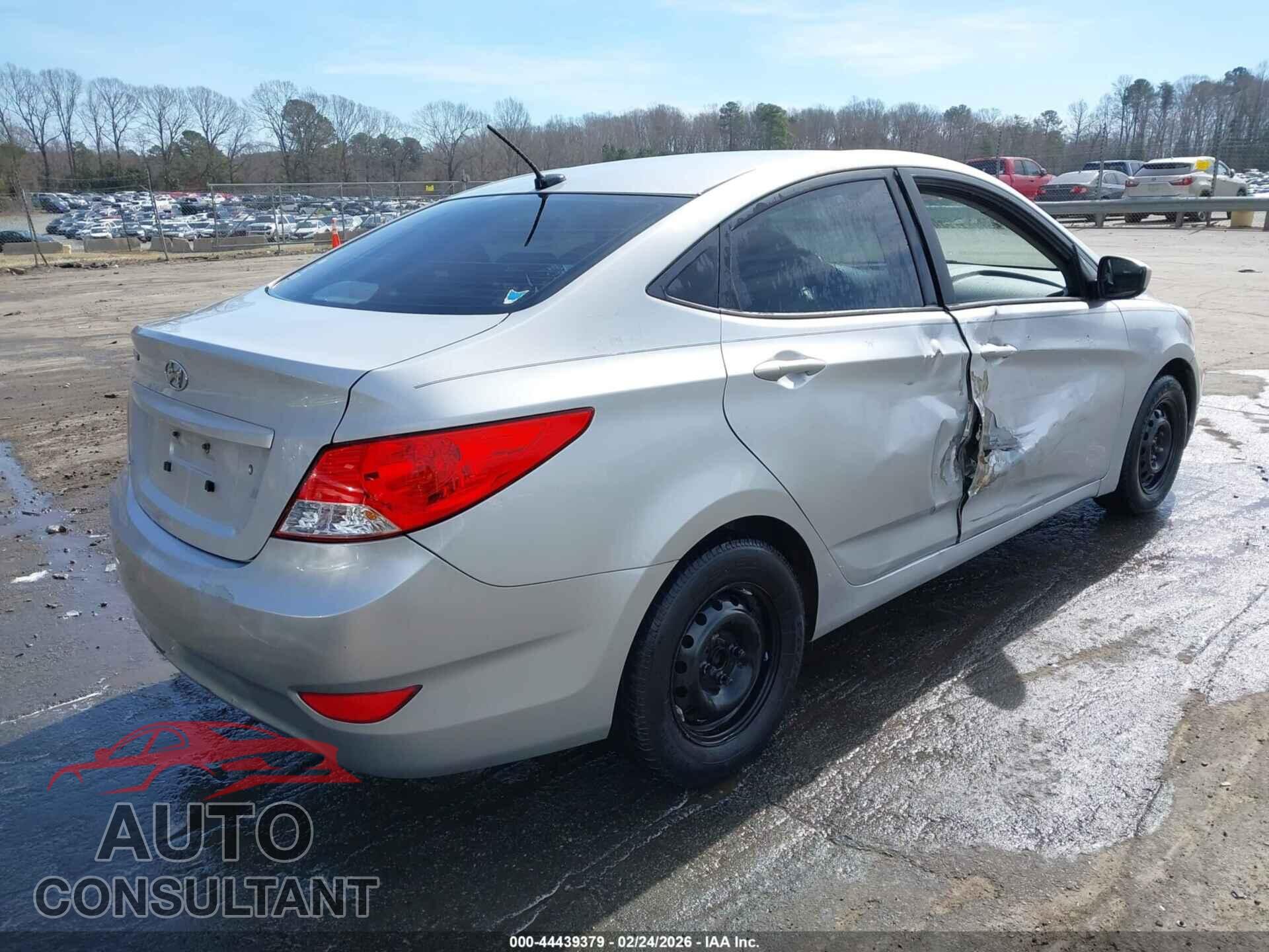 HYUNDAI ACCENT 2013 - KMHCT4AE7DU480103