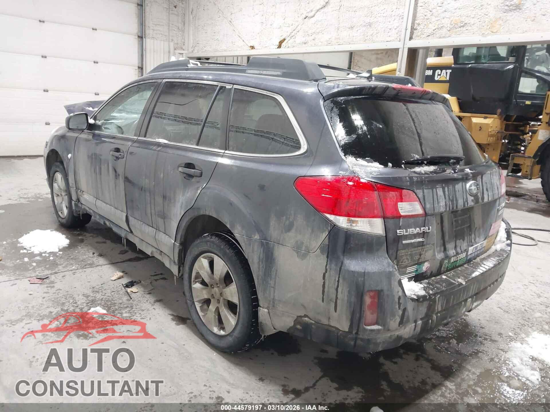 SUBARU OUTBACK 2012 - 4S4BRBKC8C3237268