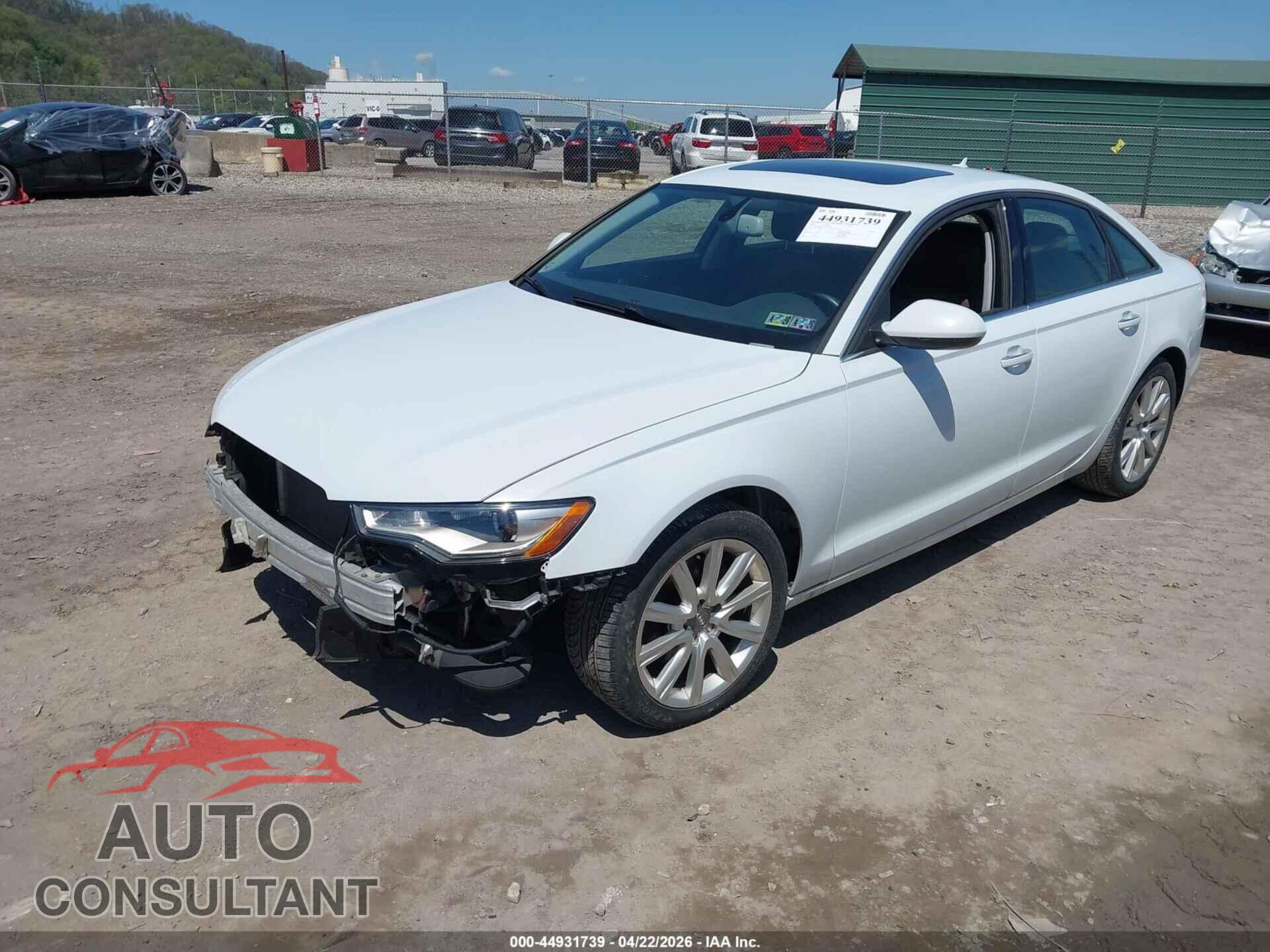 AUDI A6 2013 - WAUGFAFC0DN014751