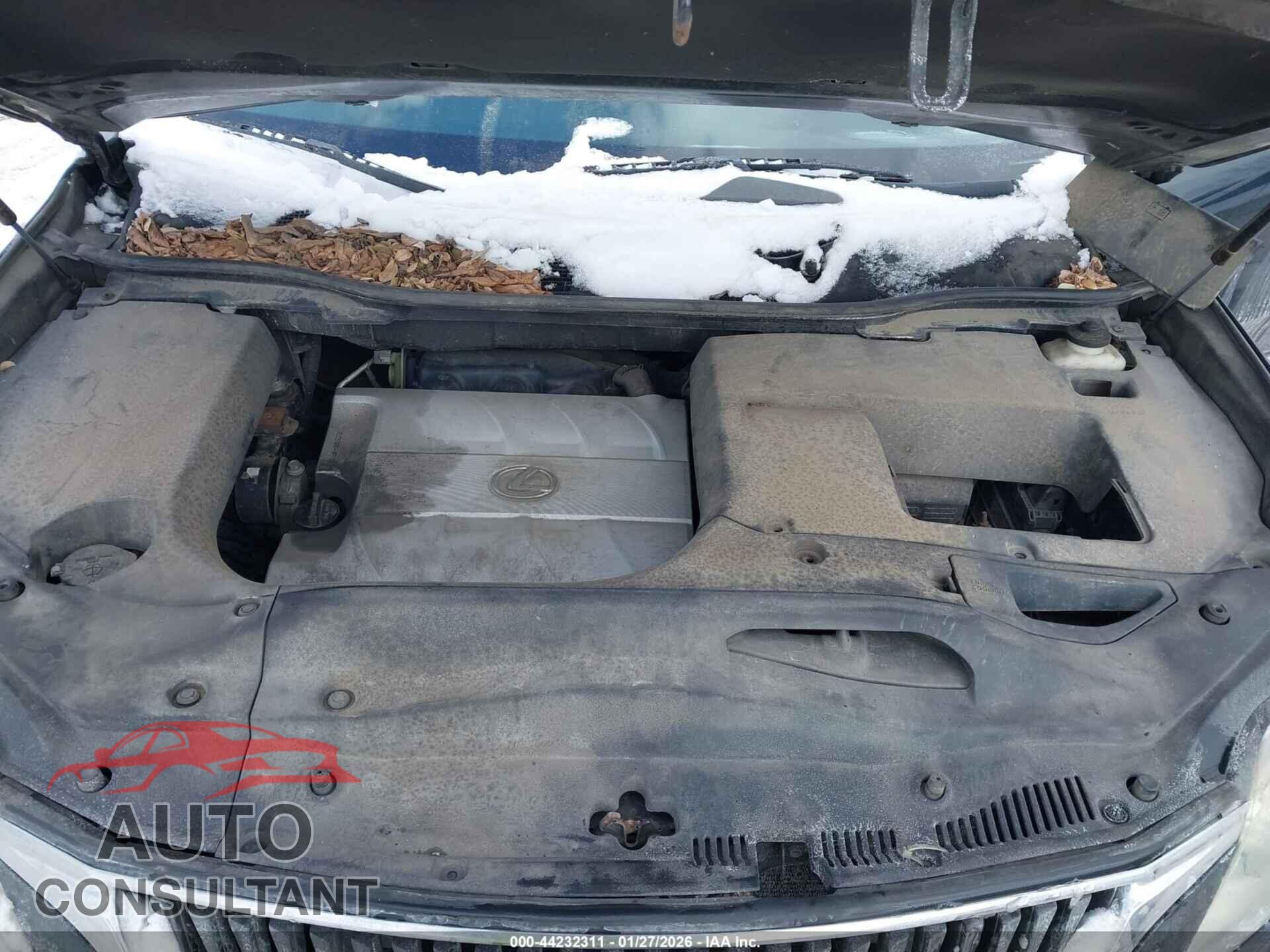 LEXUS RX 350 2012 - 2T2BK1BA5CC144549