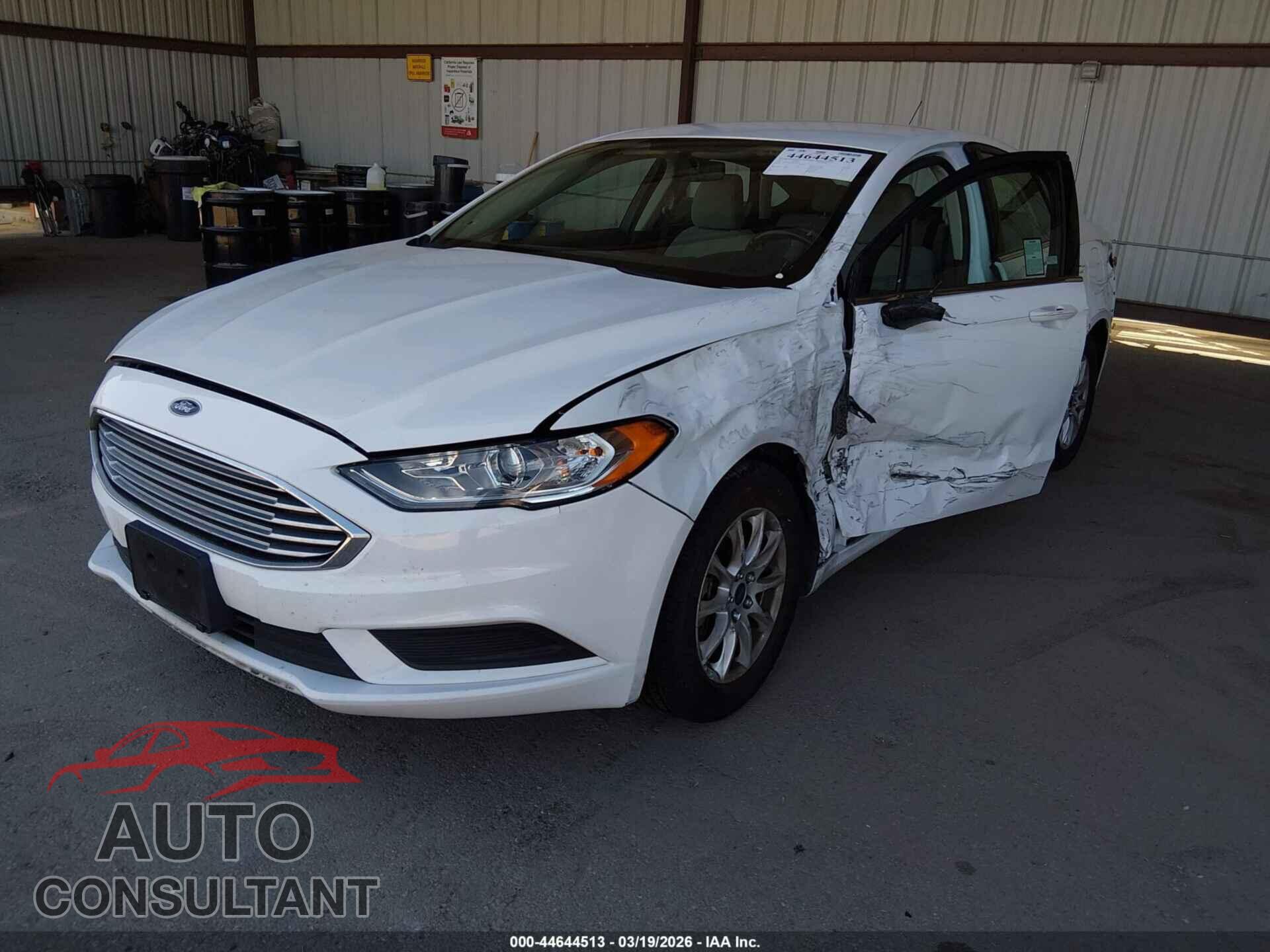FORD FUSION 2017 - 3FA6P0G74HR190332
