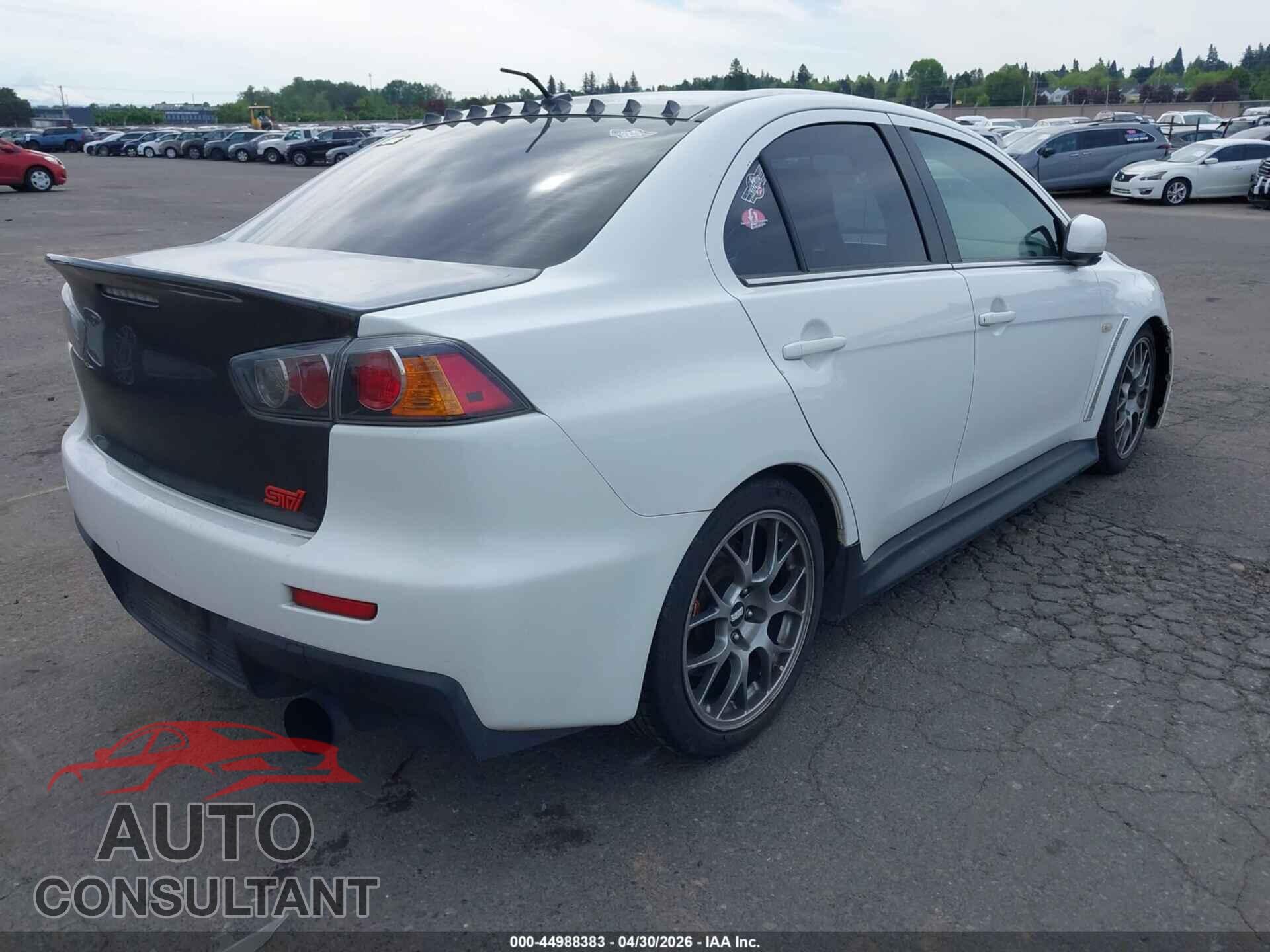 MITSUBISHI LANCER EVOLUTION 2010 - JA32W5FV5AU030725