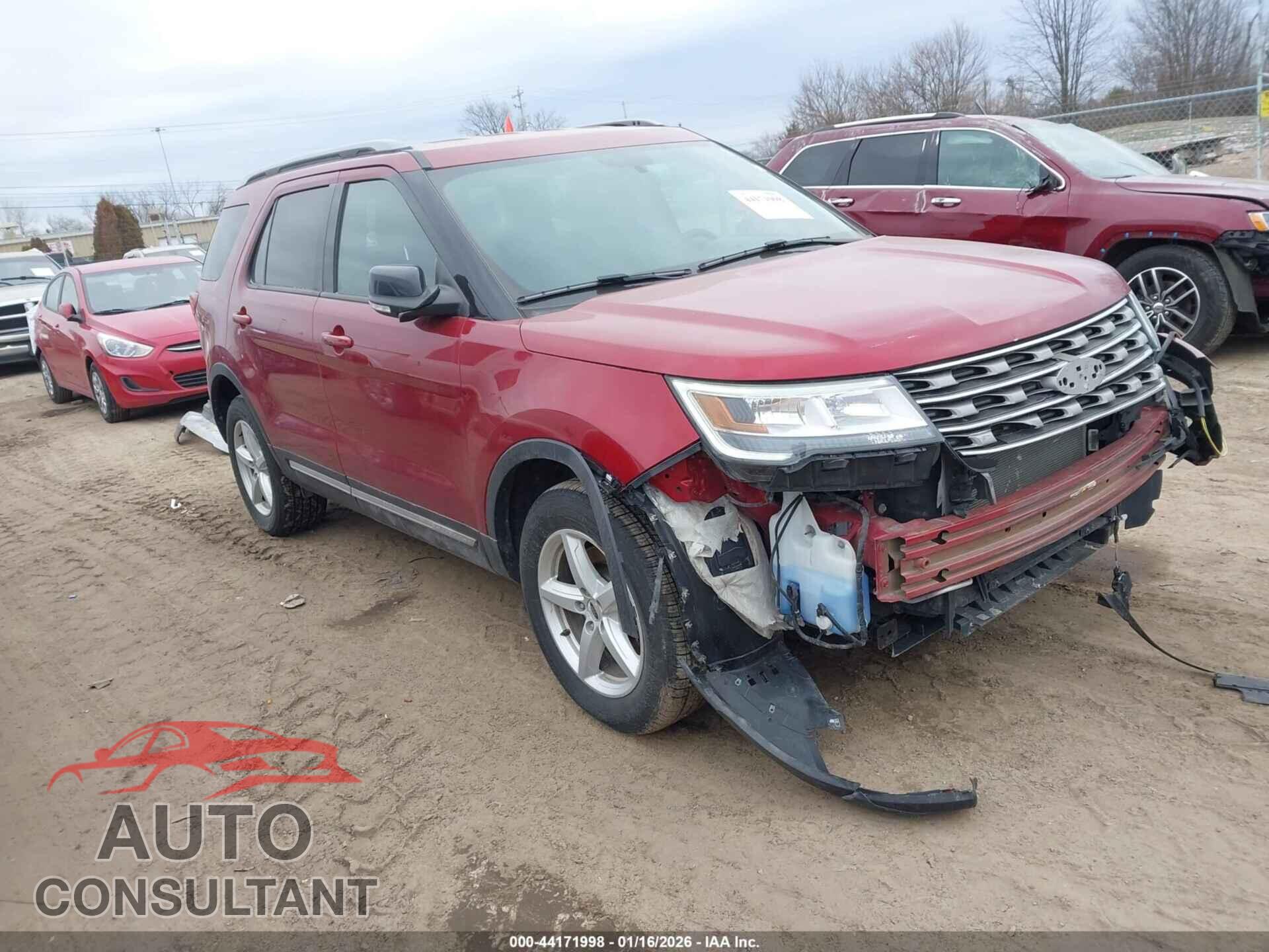 FORD EXPLORER 2017 - 1FM5K8D88HGD52725