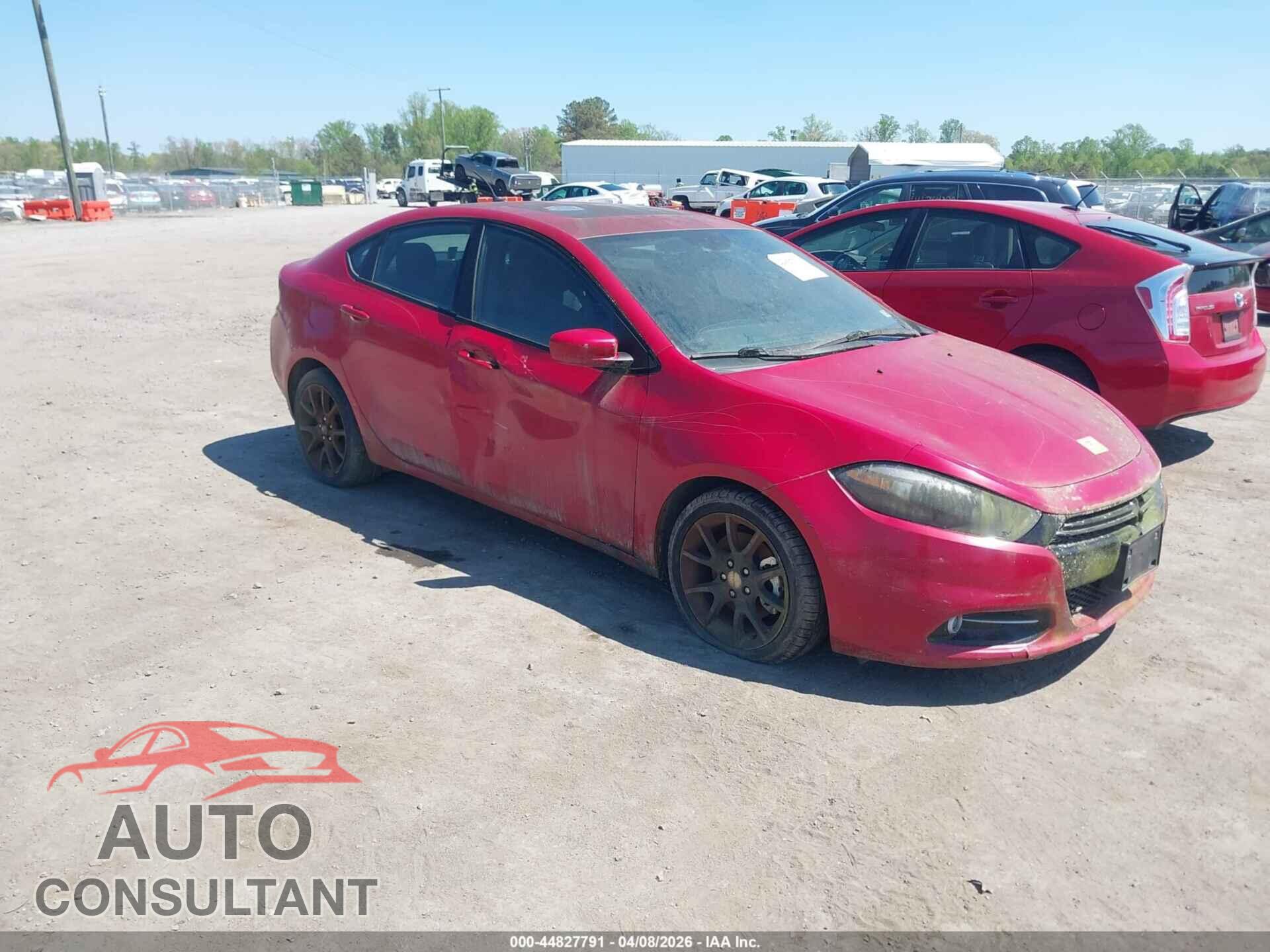 DODGE DART 2016 - 1C3CDFBB4GD517957