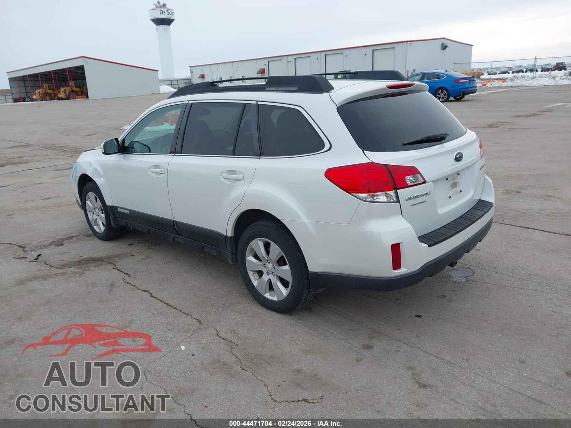 SUBARU OUTBACK 2012 - 4S4BRCCCXC3204390