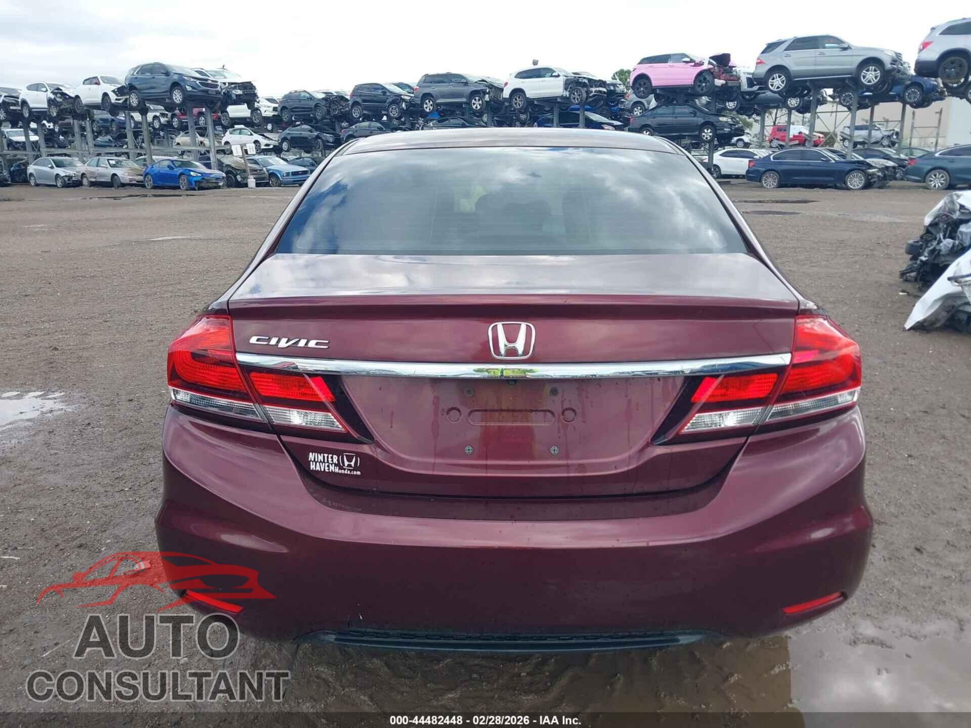 HONDA CIVIC 2015 - 19XFB2F53FE115193