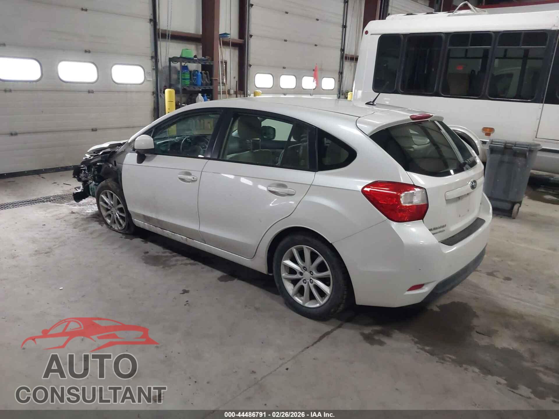 SUBARU IMPREZA 2012 - JF1GPAC62CH220140