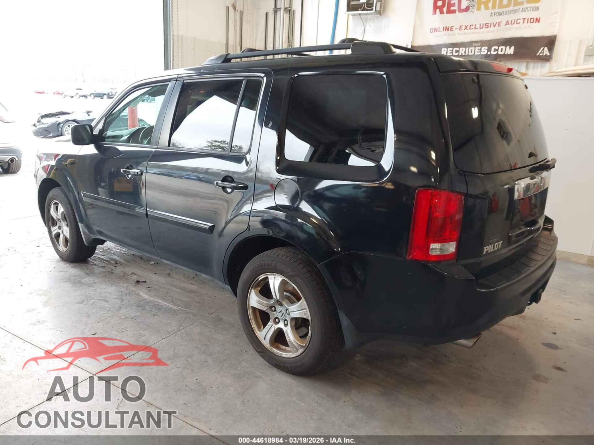 HONDA PILOT 2012 - 5FNYF4H45CB036093