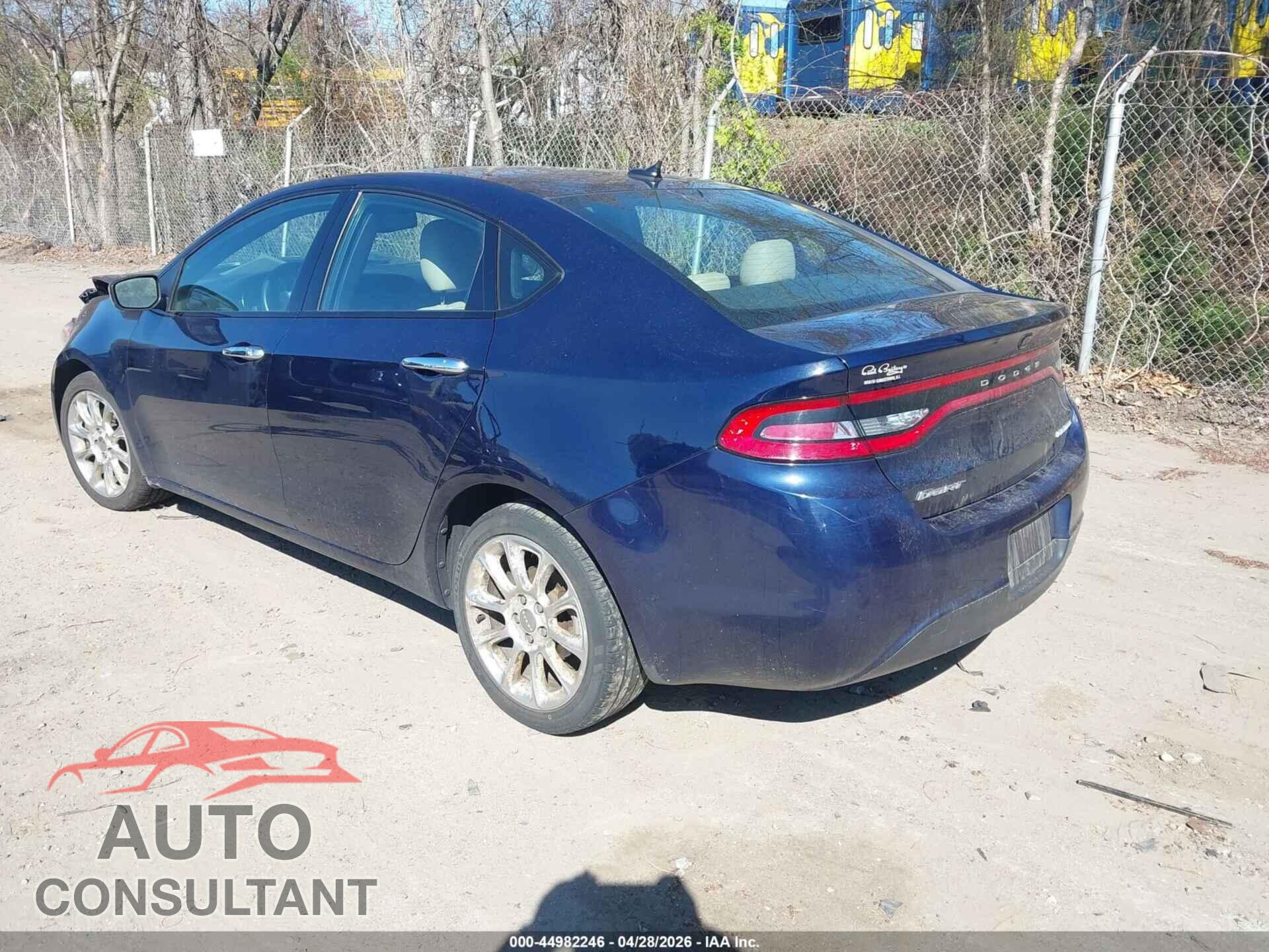 DODGE DART 2013 - 1C3CDFCA5DD294054