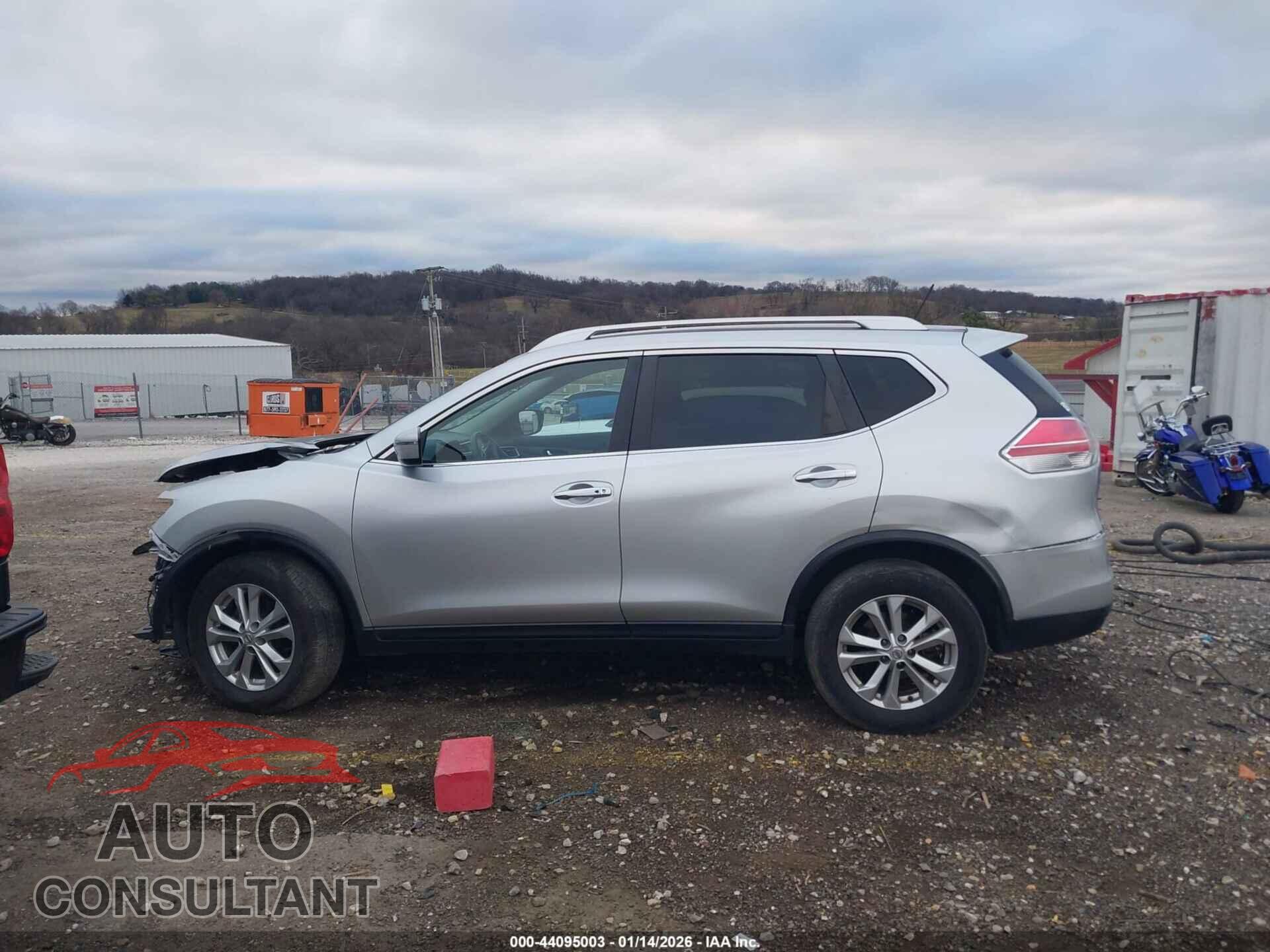 NISSAN ROGUE 2016 - KNMAT2MT8GP736200