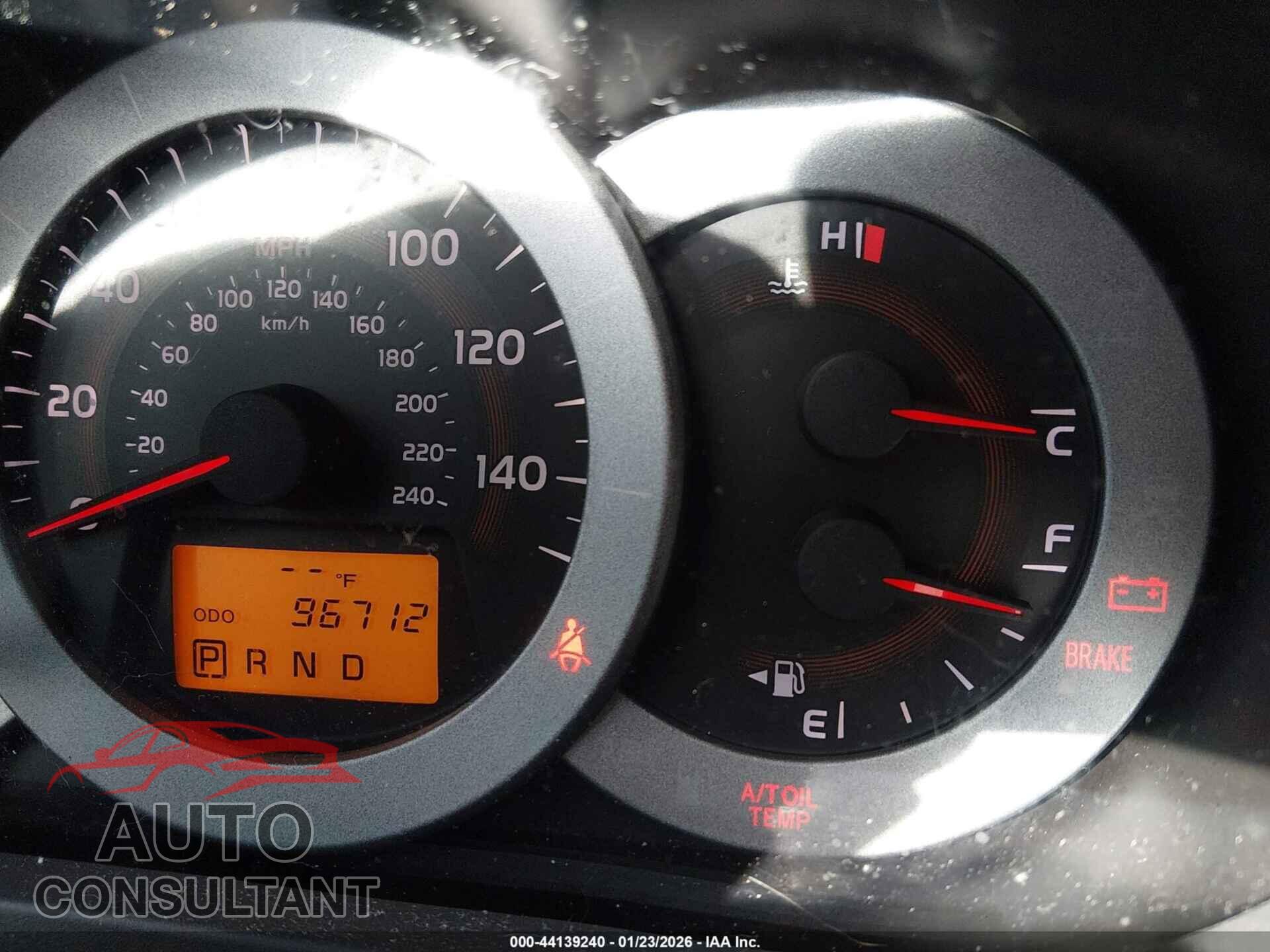 TOYOTA RAV4 2010 - 2T3DK4DVXAW023145