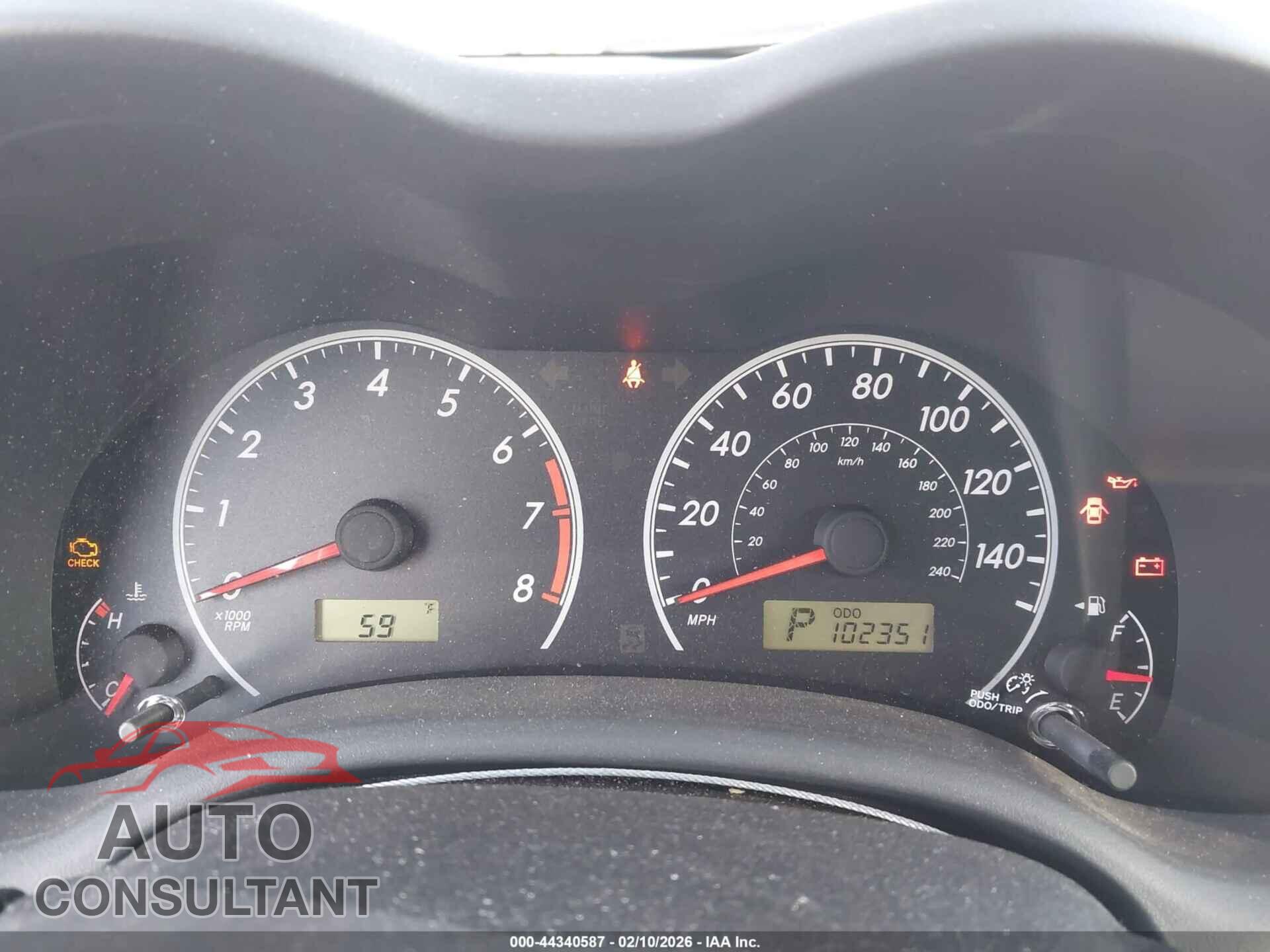 TOYOTA COROLLA 2013 - 5YFBU4EEXDP178311