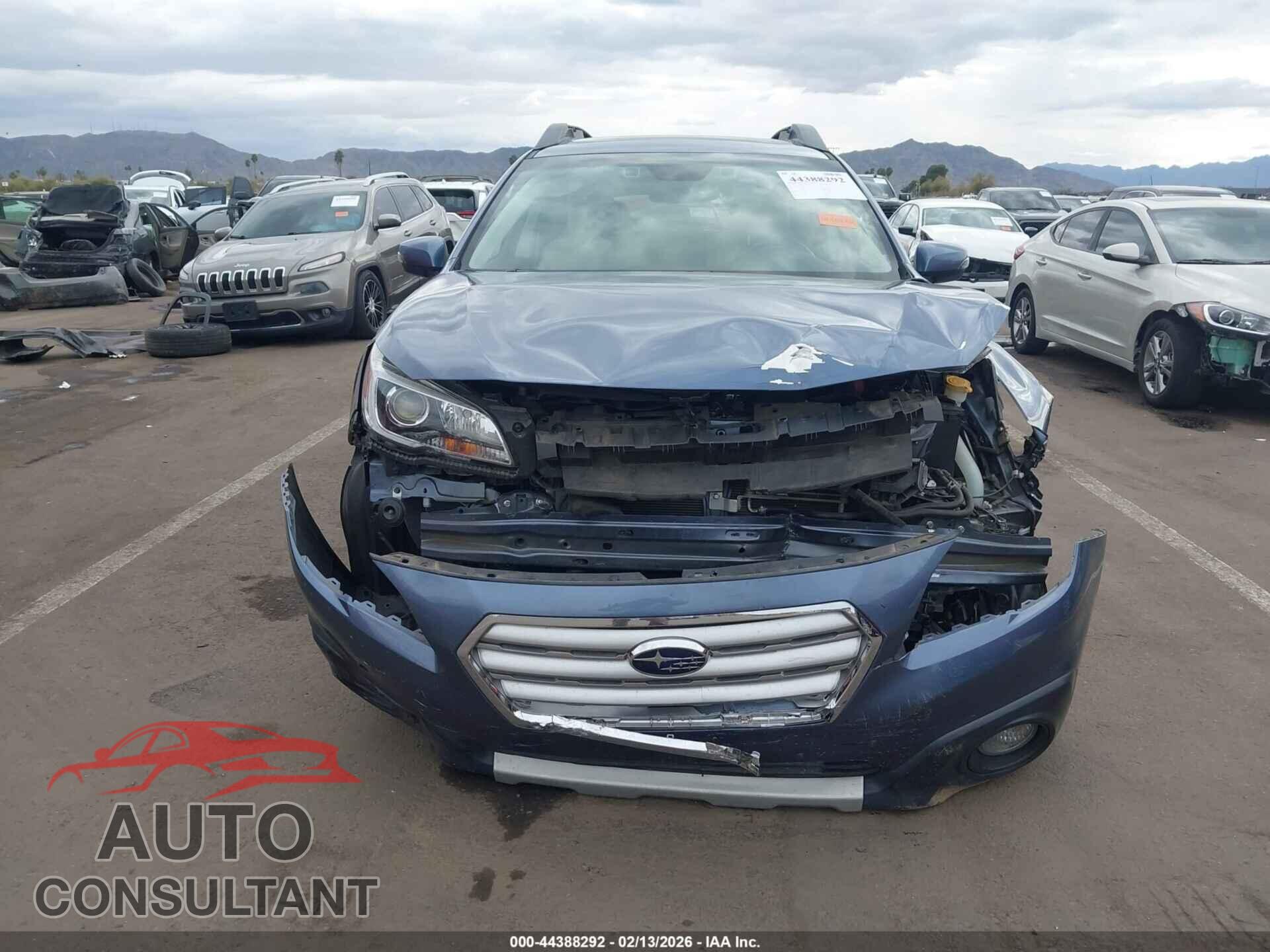 SUBARU OUTBACK 2016 - 4S4BSANC2G3321148