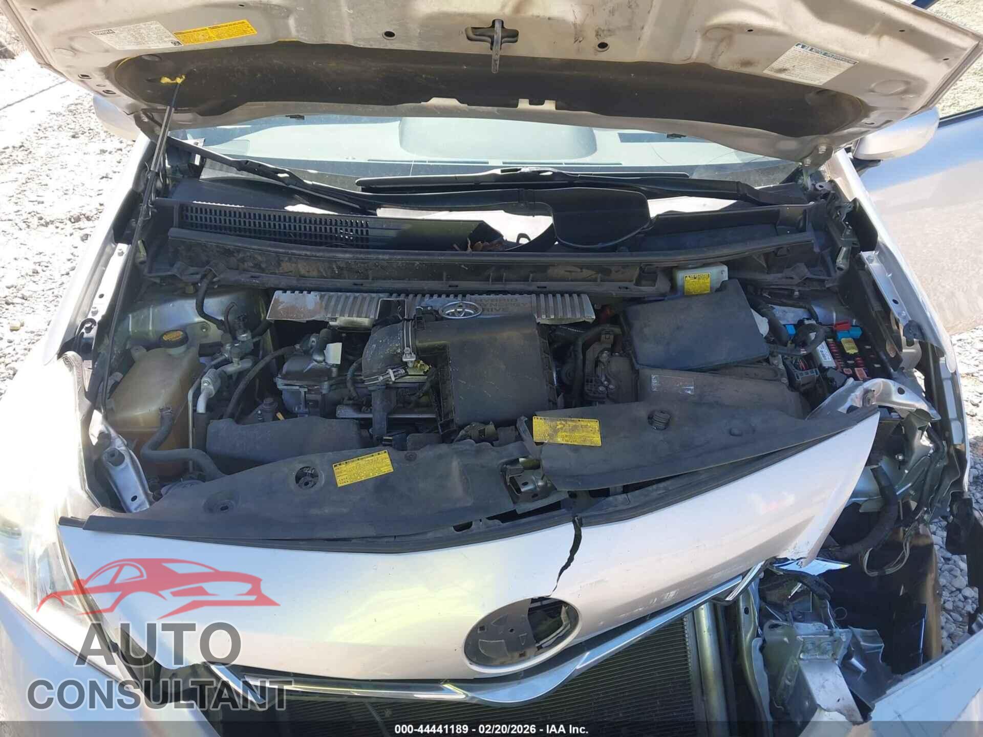 TOYOTA PRIUS V 2014 - JTDZN3EU2E3347695
