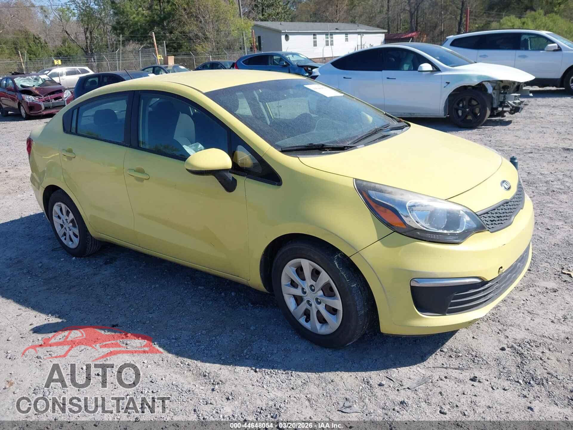 KIA RIO 2016 - KNADM4A34G6597664
