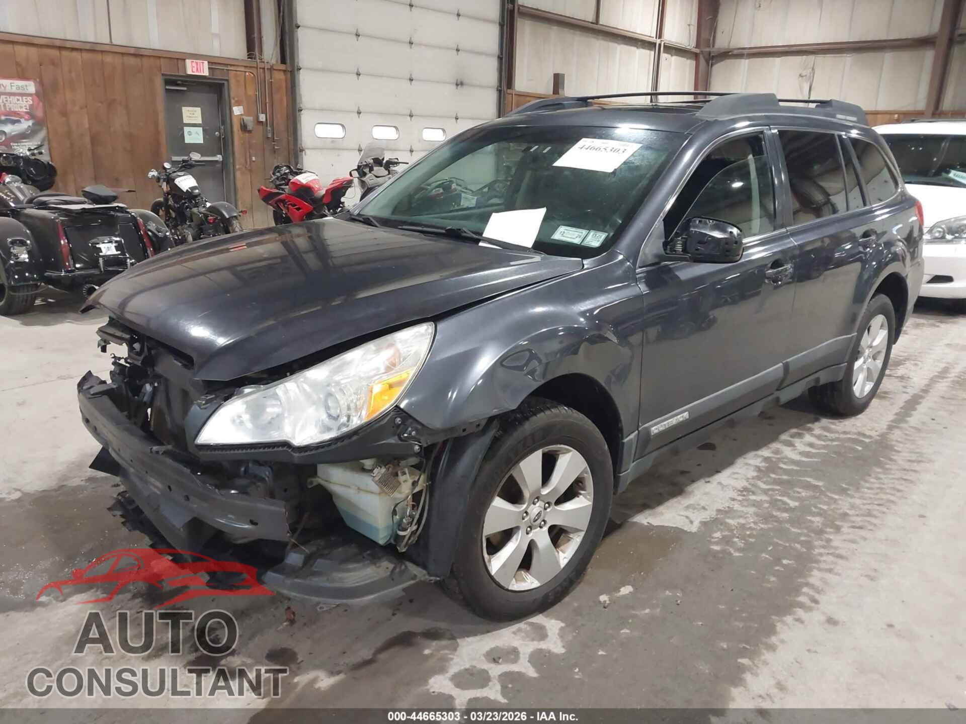 SUBARU OUTBACK 2012 - 4S4BRBLCXC3260274