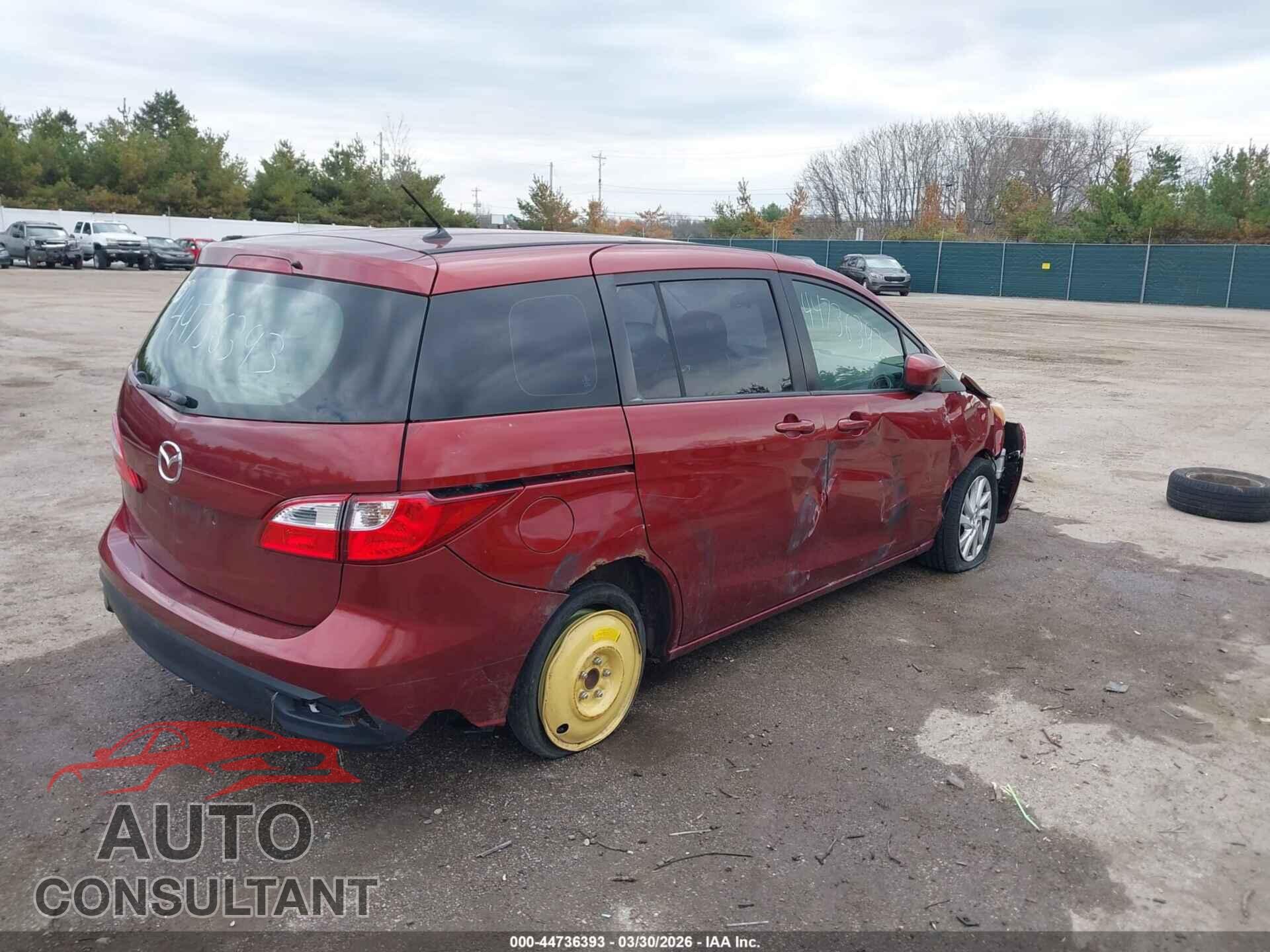 MAZDA MAZDA5 2012 - JM1CW2BL3C0110673