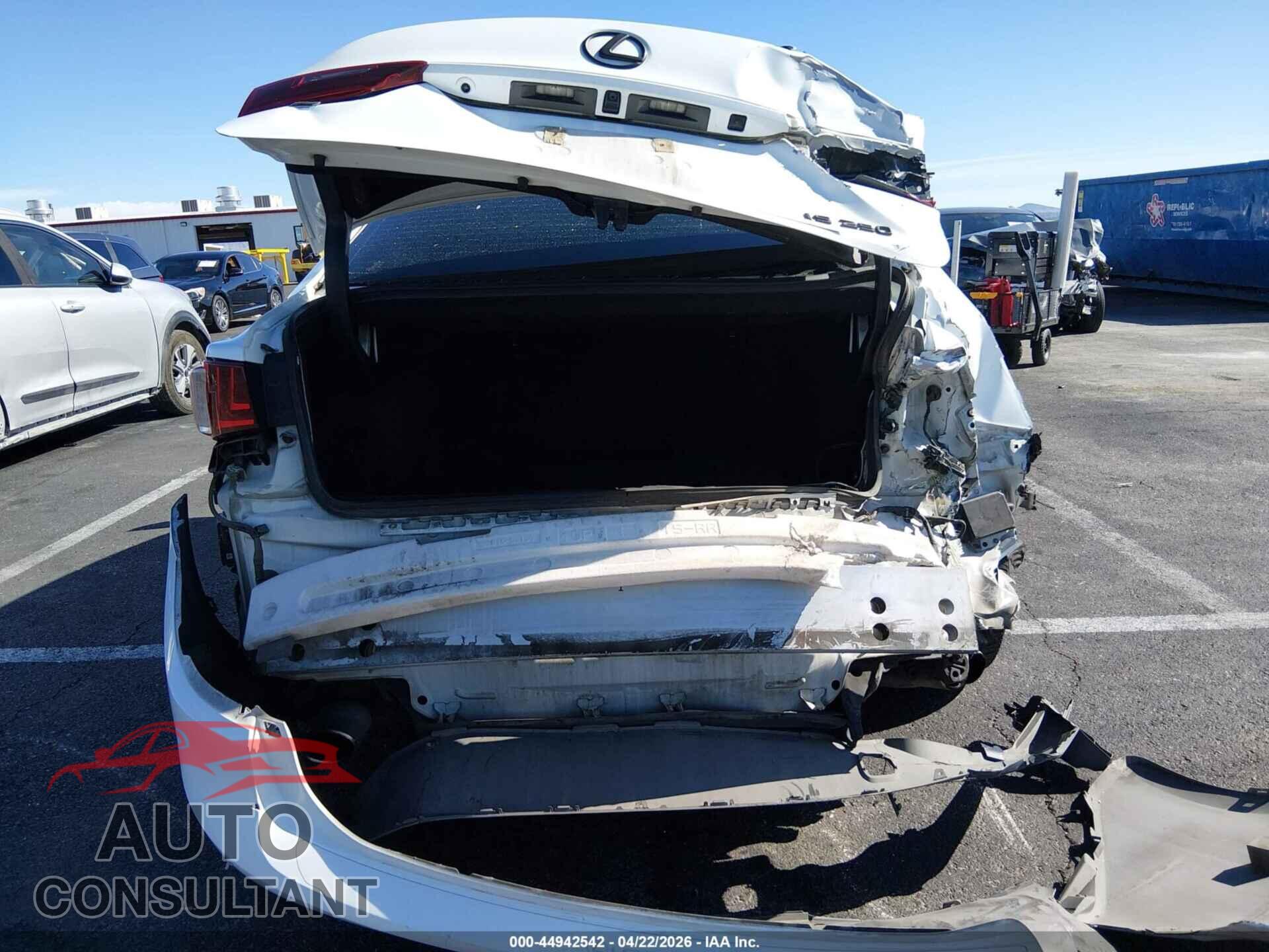 LEXUS IS 250 2014 - JTHBF1D23E5019692