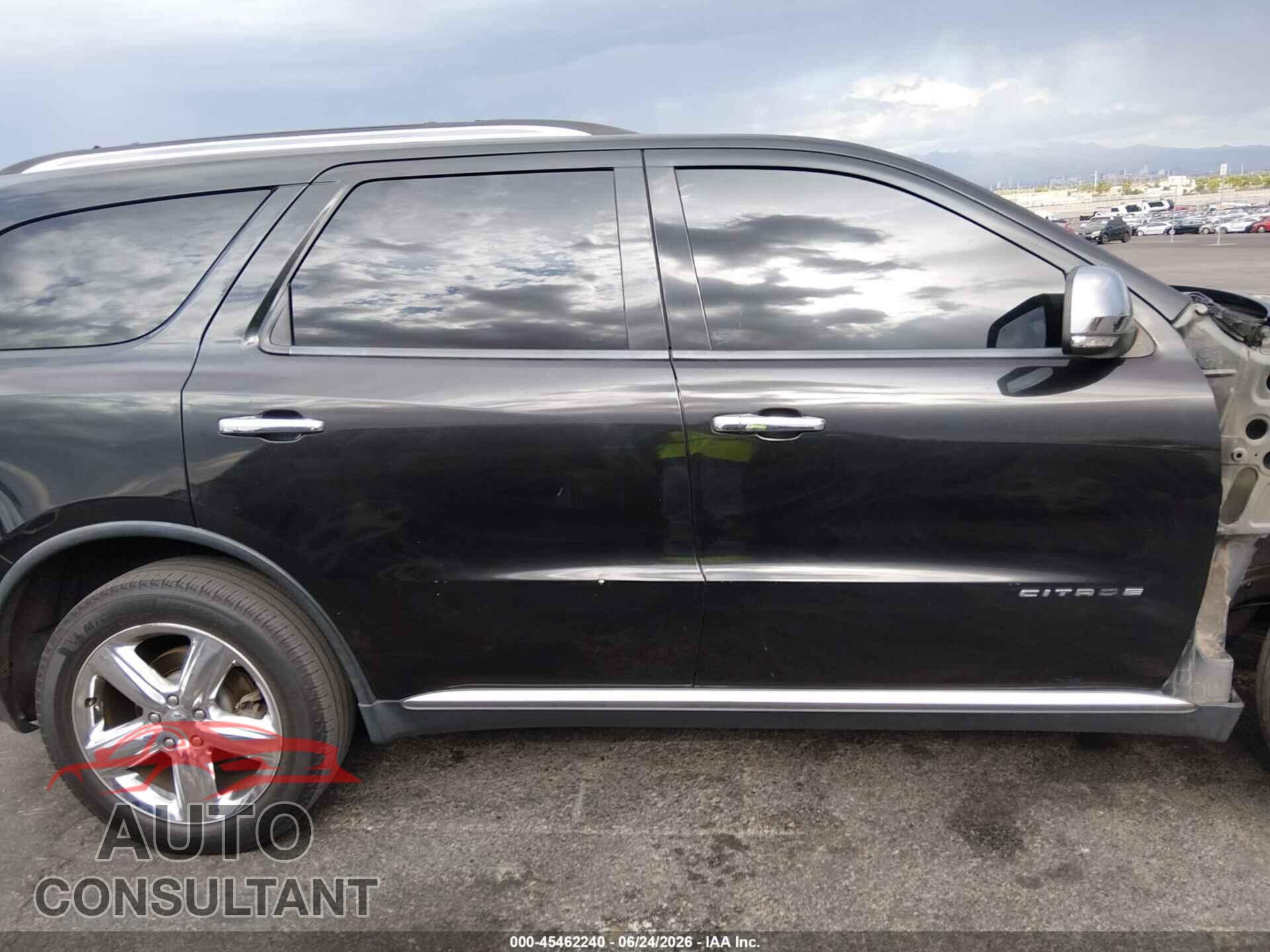 DODGE DURANGO 2012 - 1C4RDJEG9CC321108