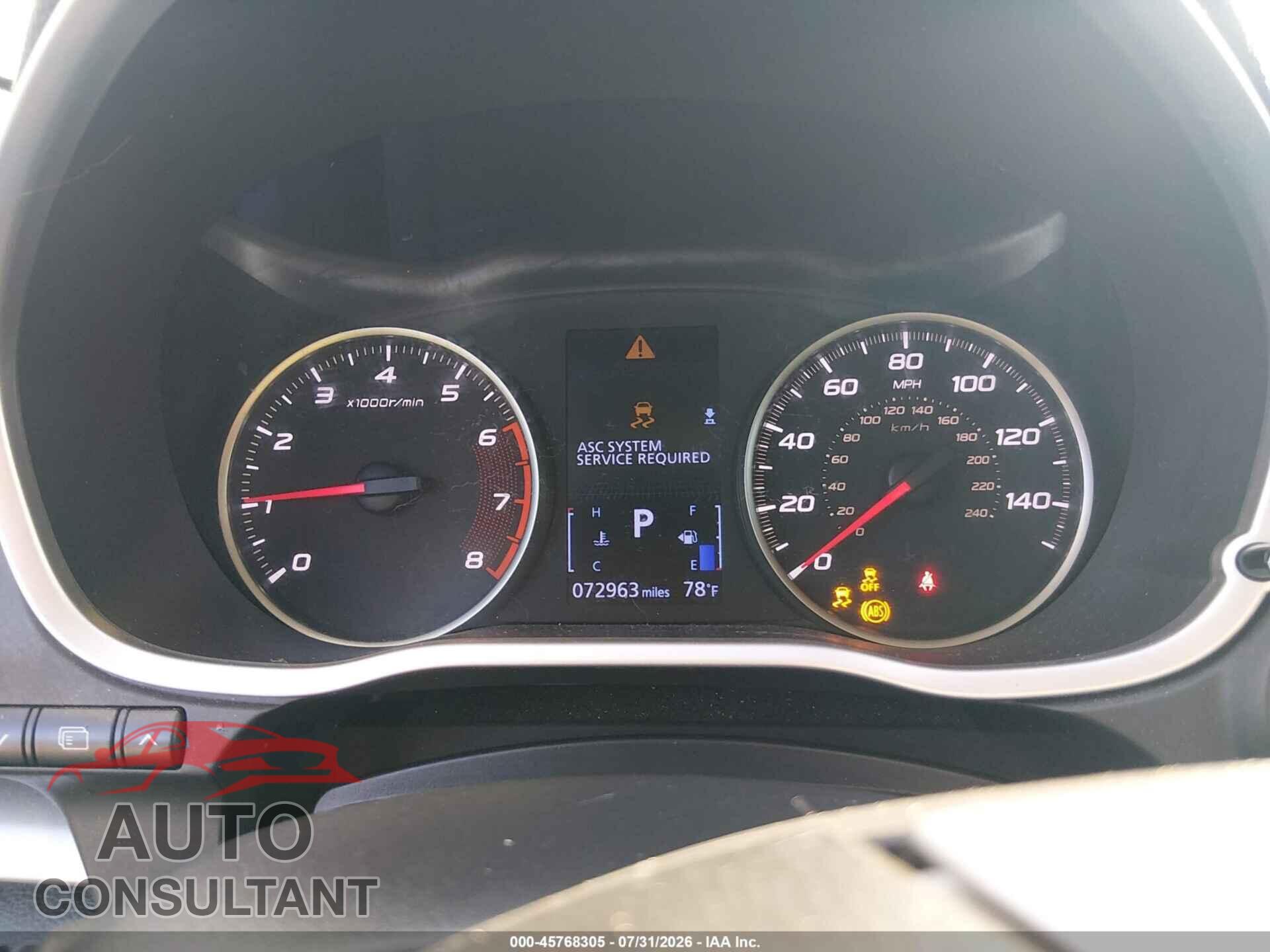 MITSUBISHI ECLIPSE CROSS 2020 - JA4AS3AA8LZ036861