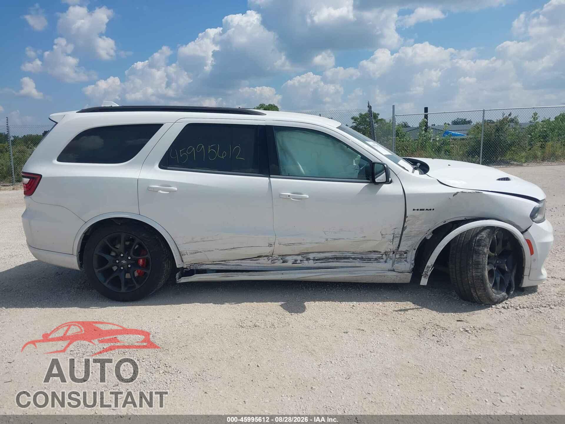 DODGE DURANGO 2021 - 1C4SDJCT3MC765698