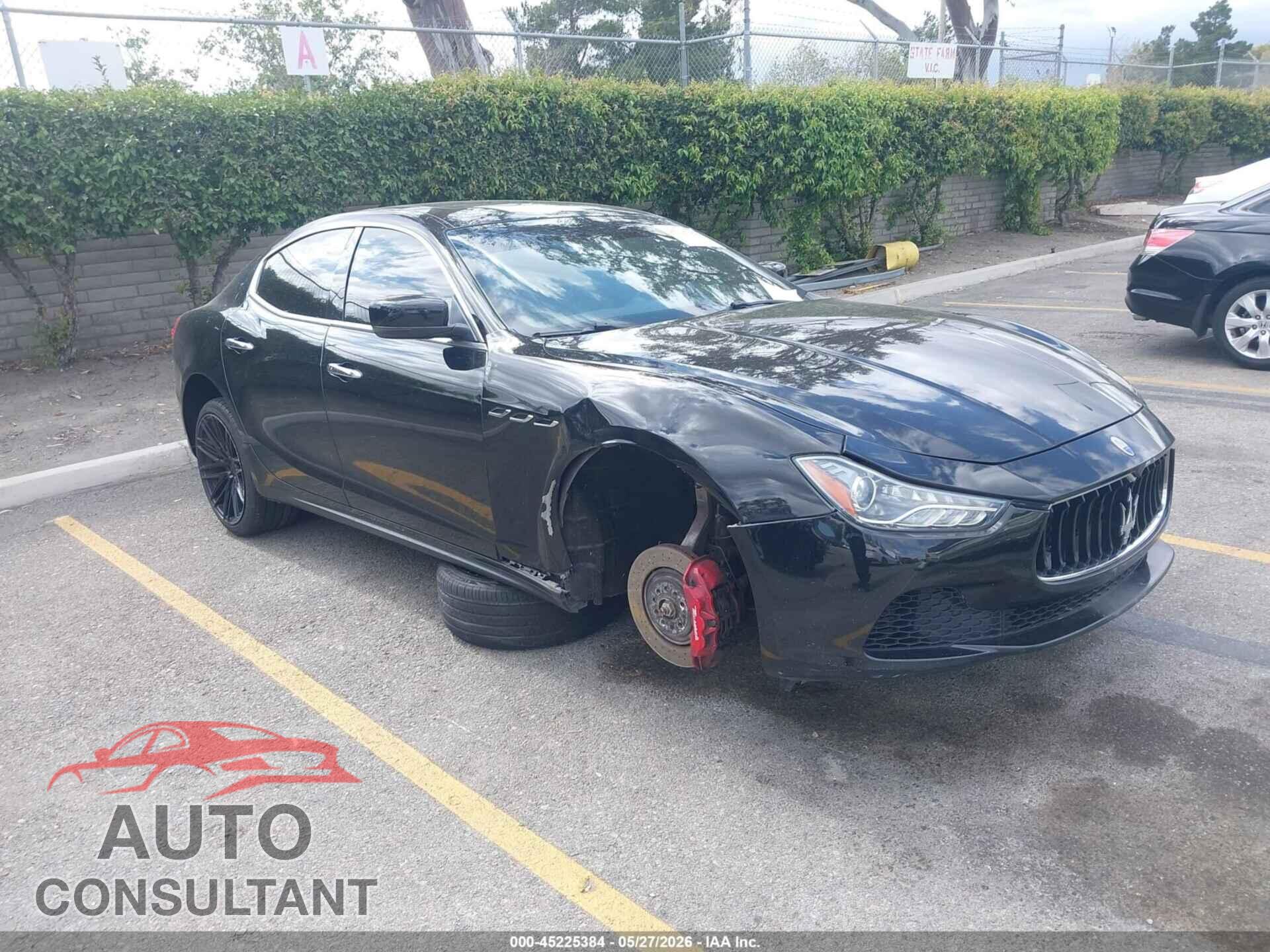 MASERATI GHIBLI 2014 - ZAM57RTA5E1096375